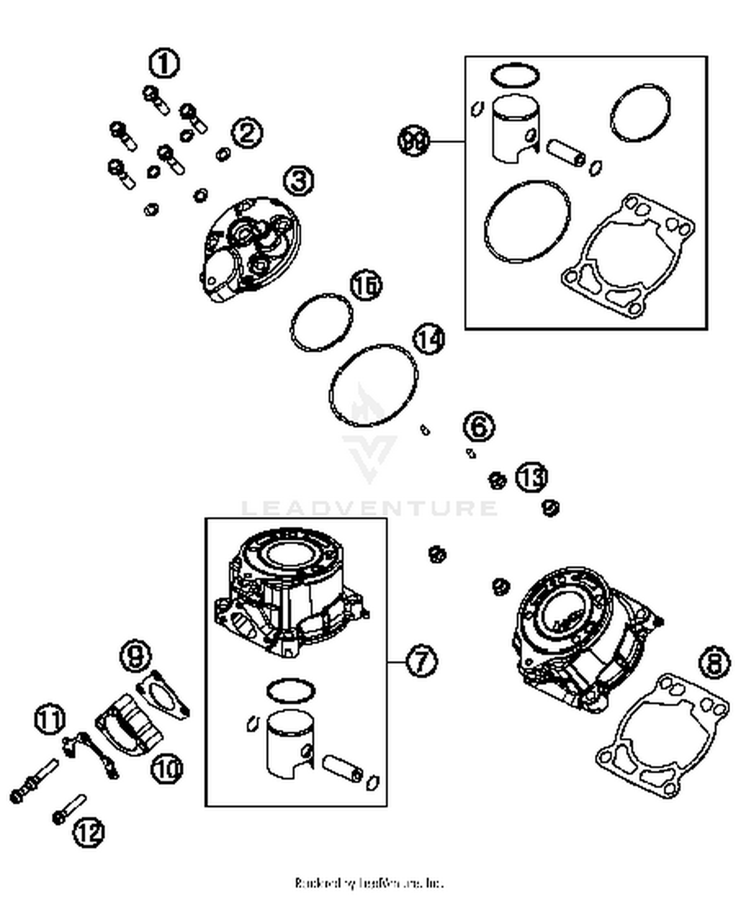Cylinder, Cylinderhead