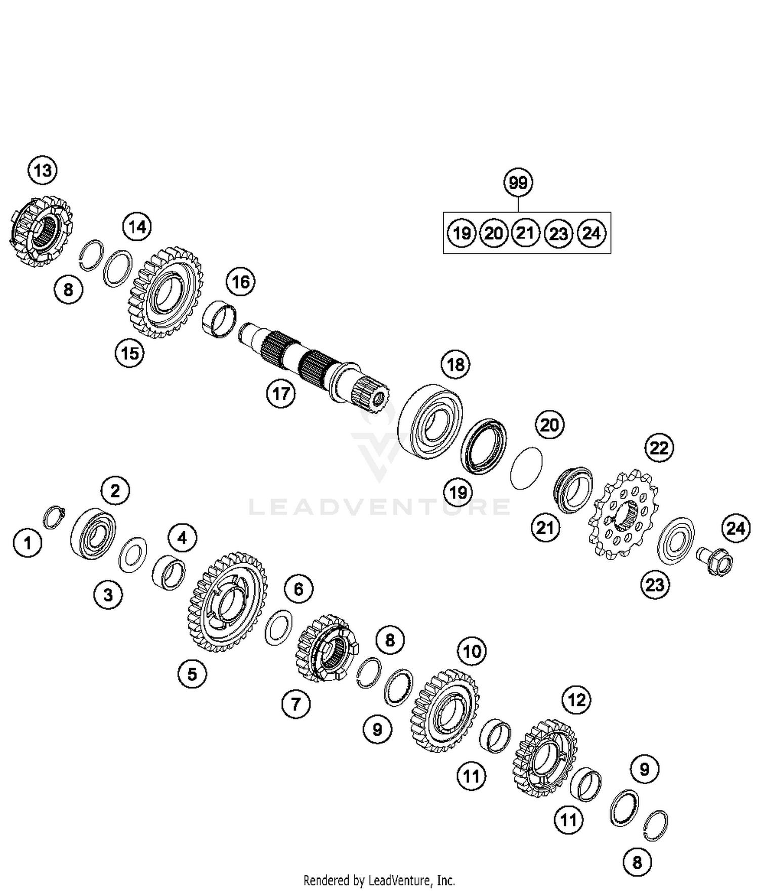 Transmission II - Countershaft