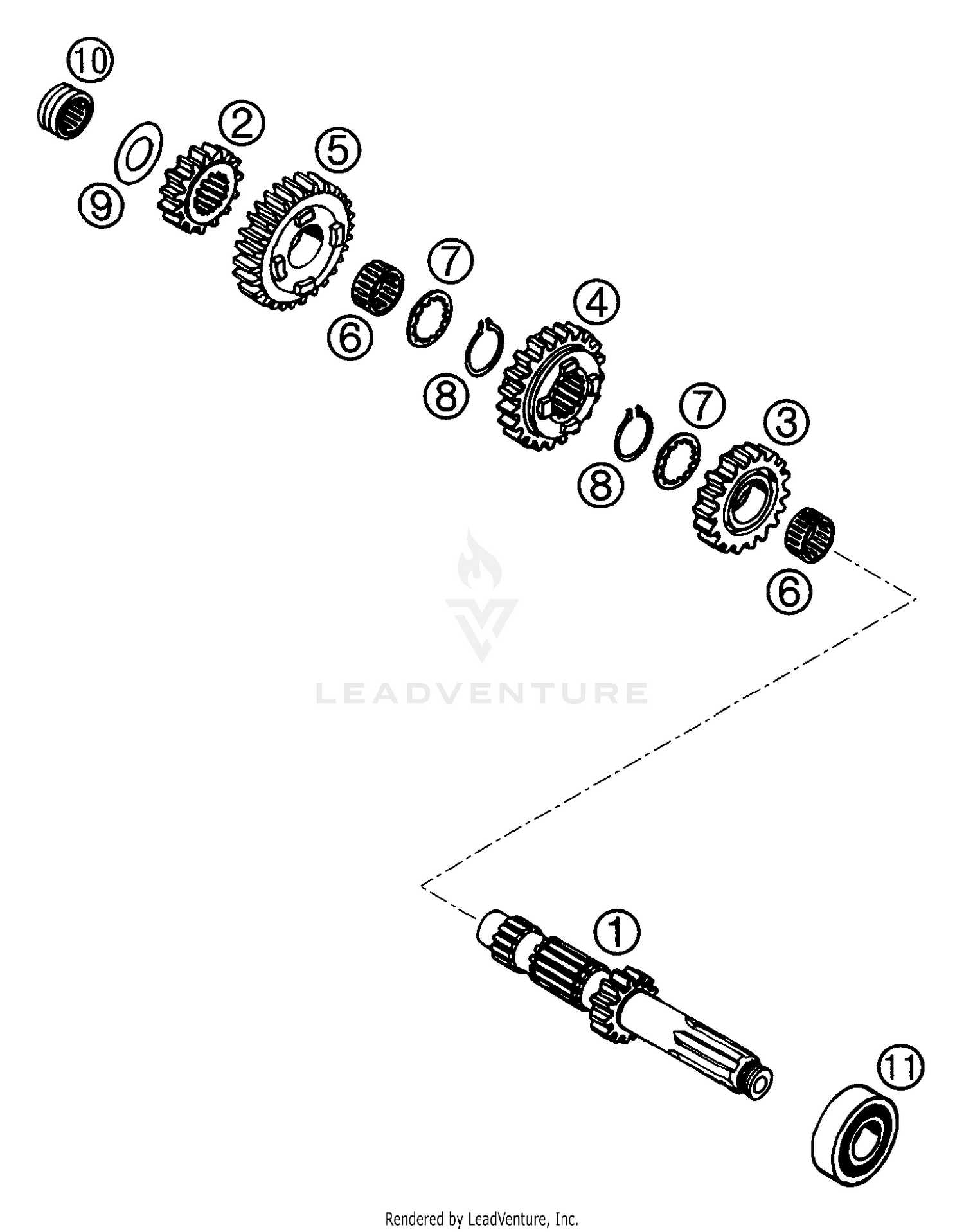 Transmission I - Main Shaft