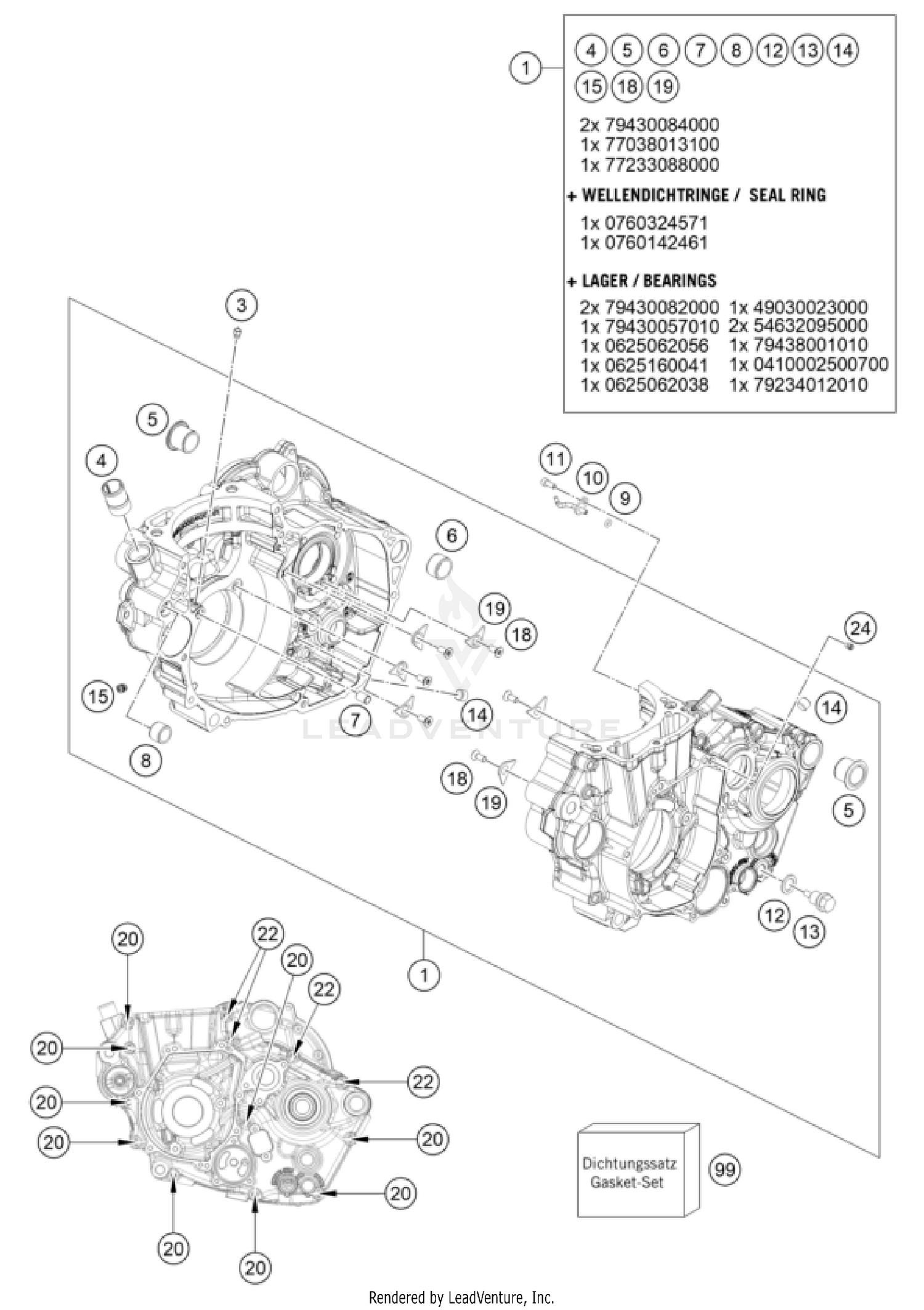 ENGINE CASE