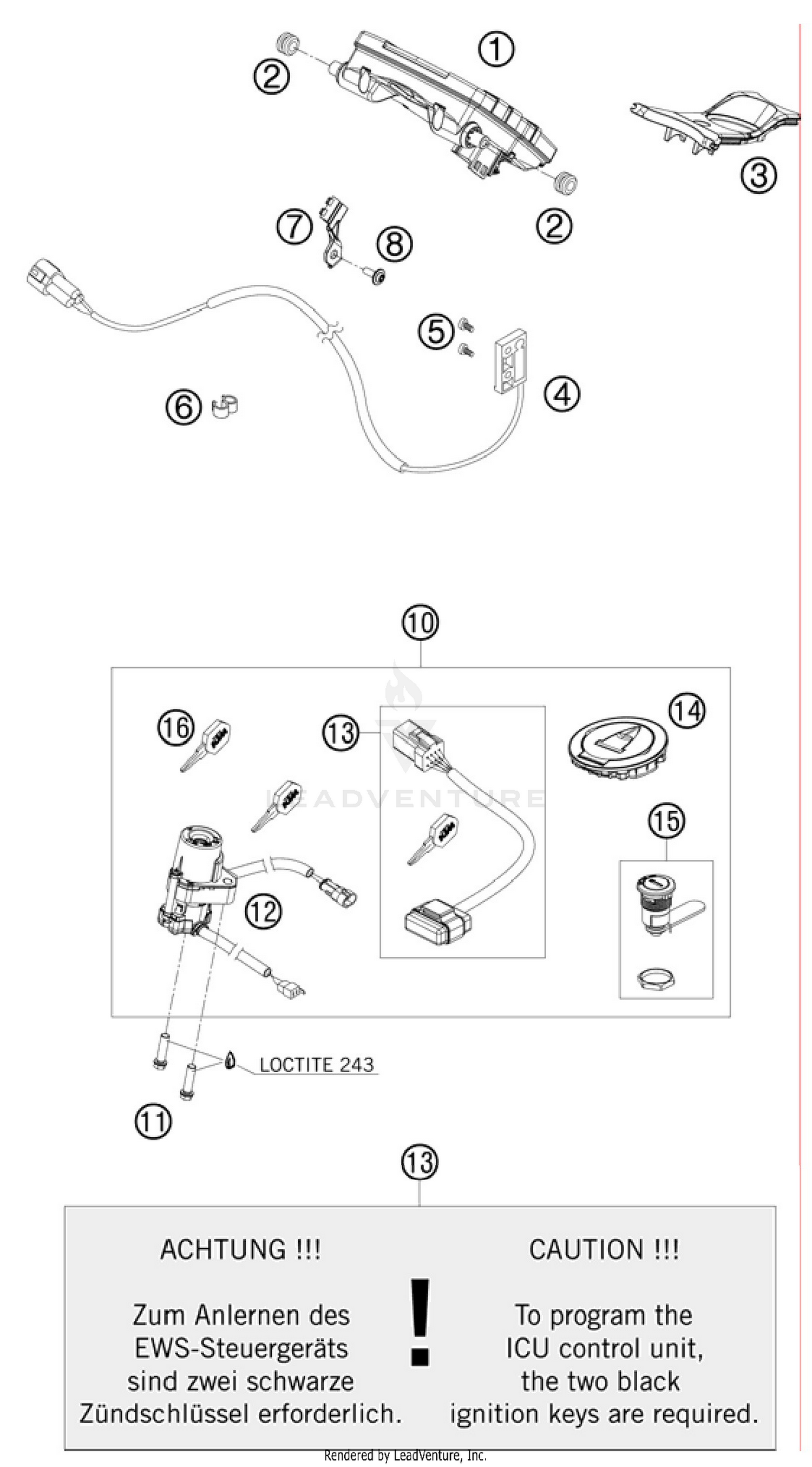 Instruments / Lock System