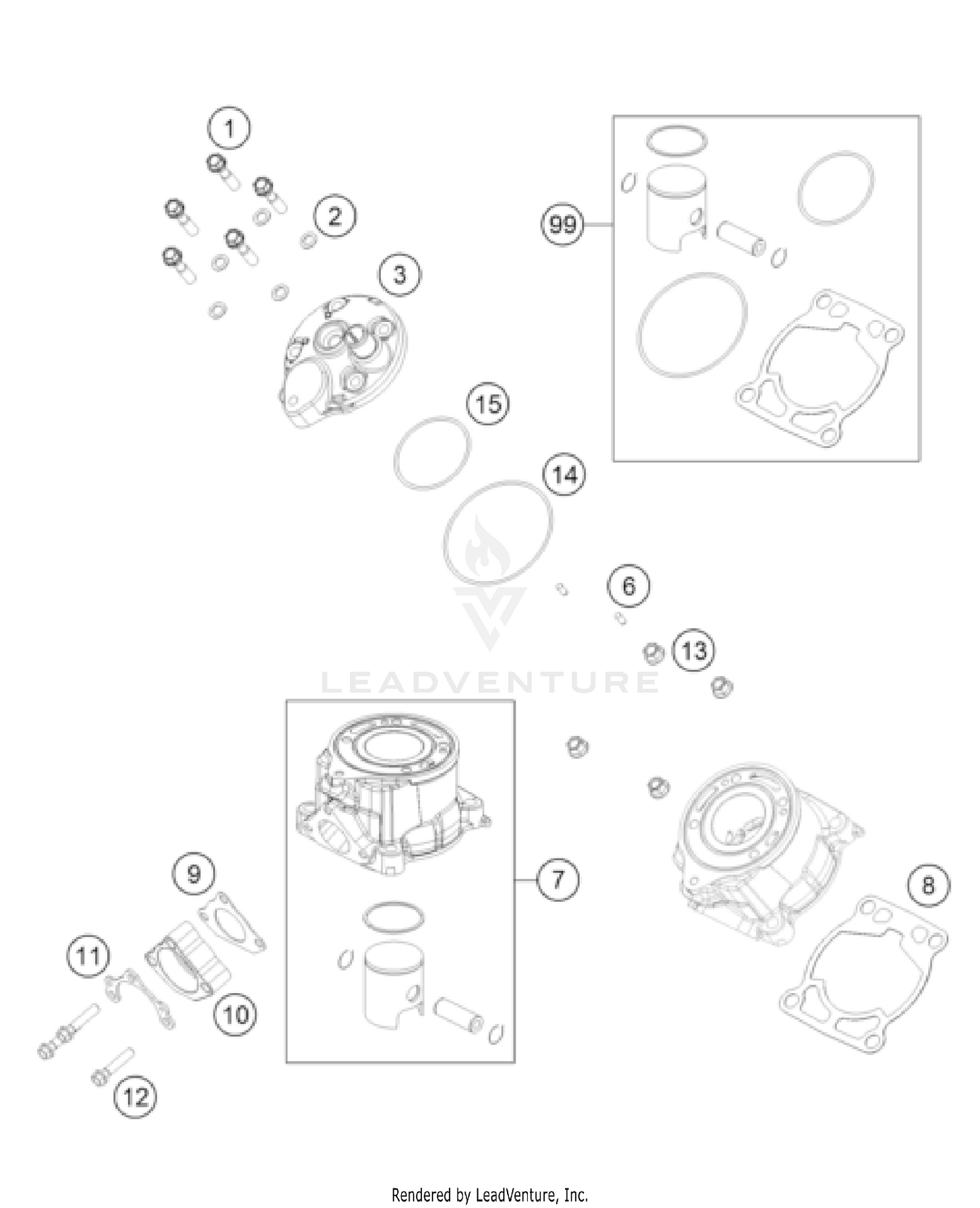 CYLINDER, CYLINDER HEAD