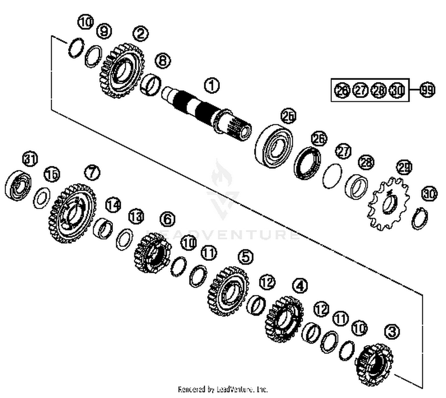 Transmission II - Countershaft