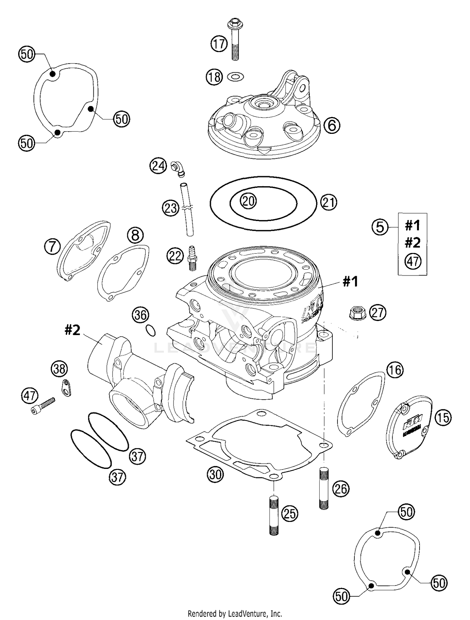 Cylinder, Cylinder Head