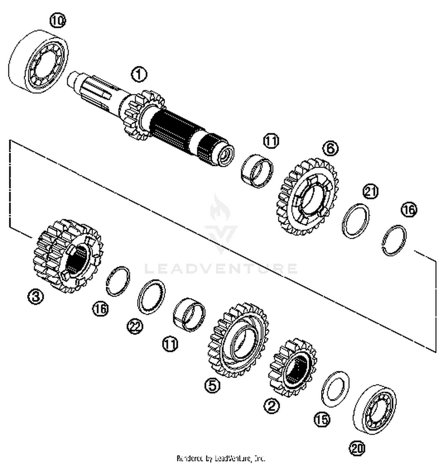 Transmission I - Main Shaft