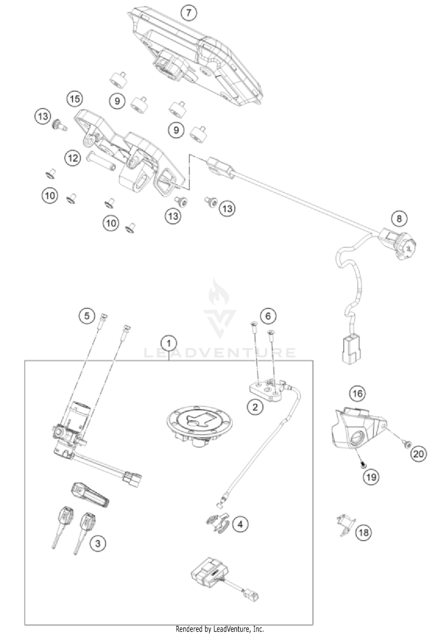 INSTRUMENTS / LOCK SYSTEM