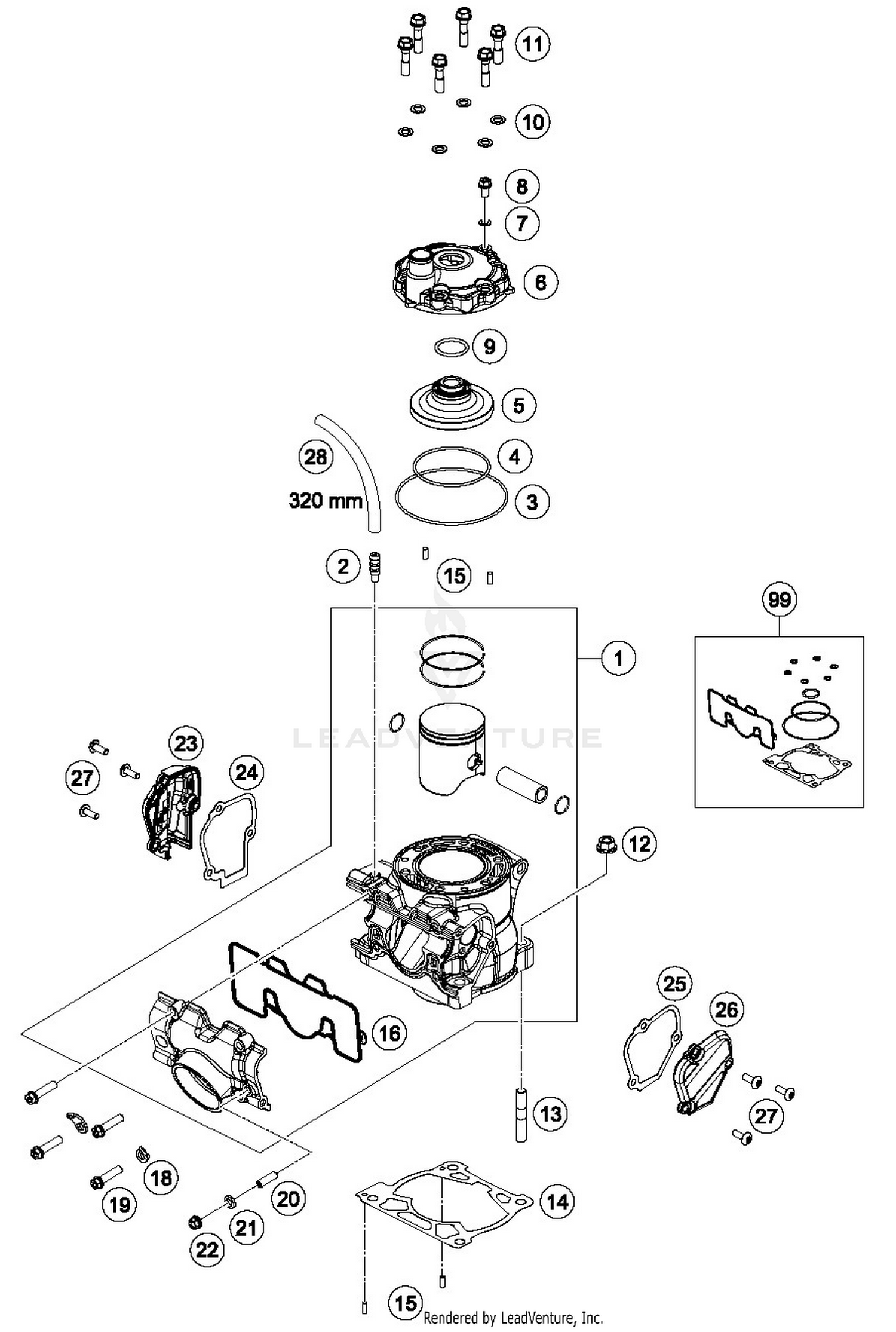 CYLINDER, CYLINDER HEAD