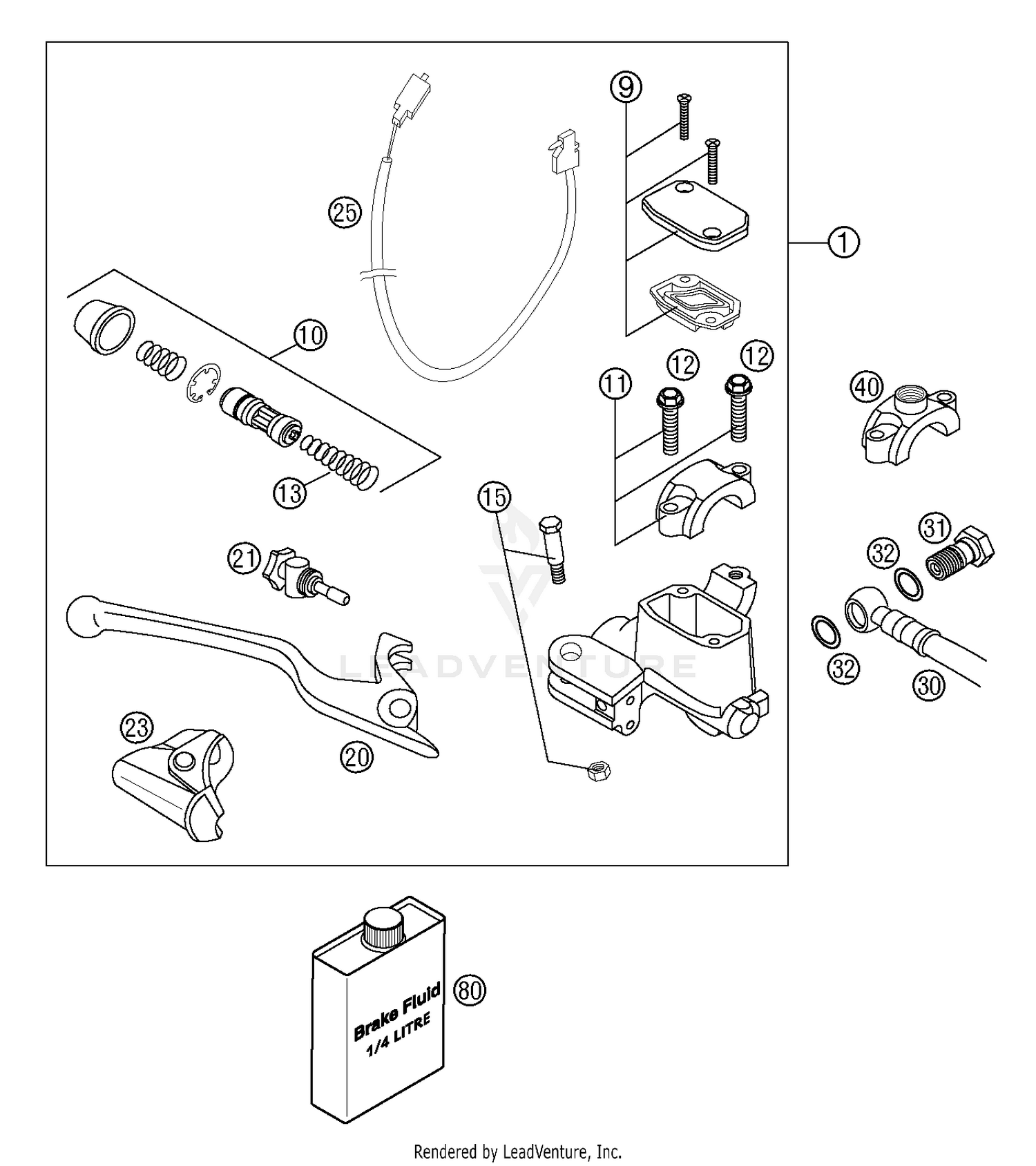 Hand Brake Cylinder