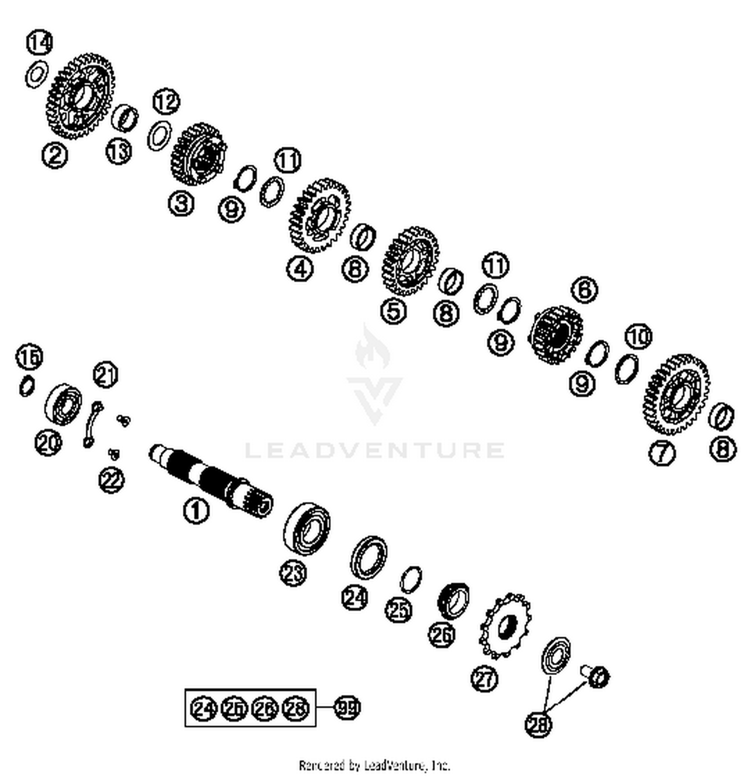 Transmission II - Countershaft