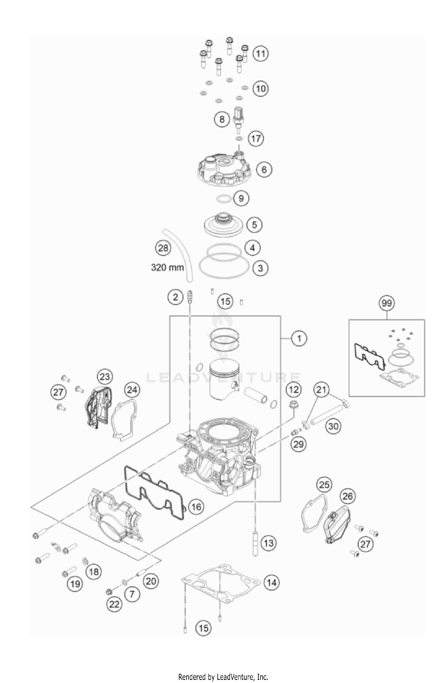 CYLINDER, CYLINDER HEAD