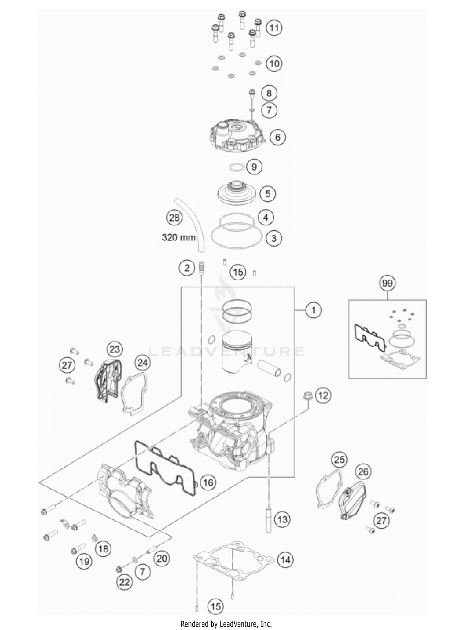 CYLINDER, CYLINDER HEAD