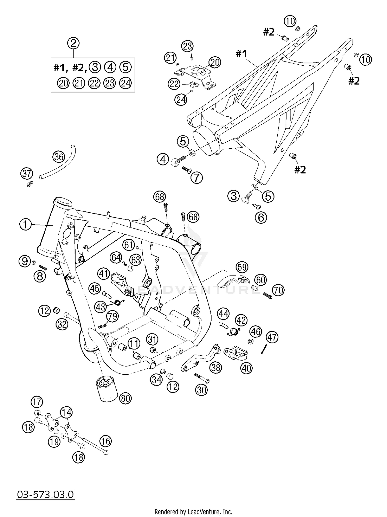 Frame, Sub Frame