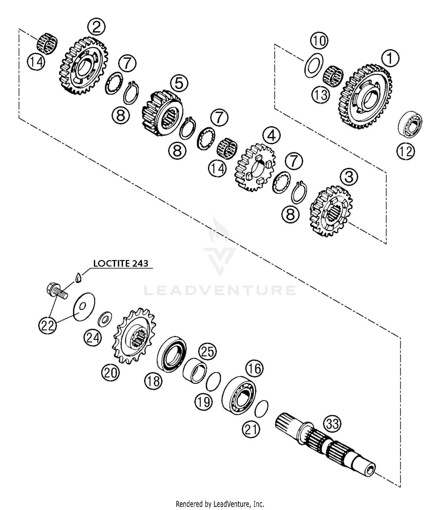 Transmission II - Countershaft