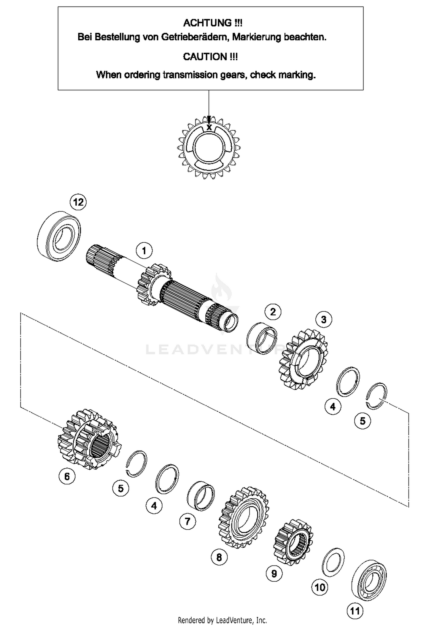 Transmission I - Main Shaft