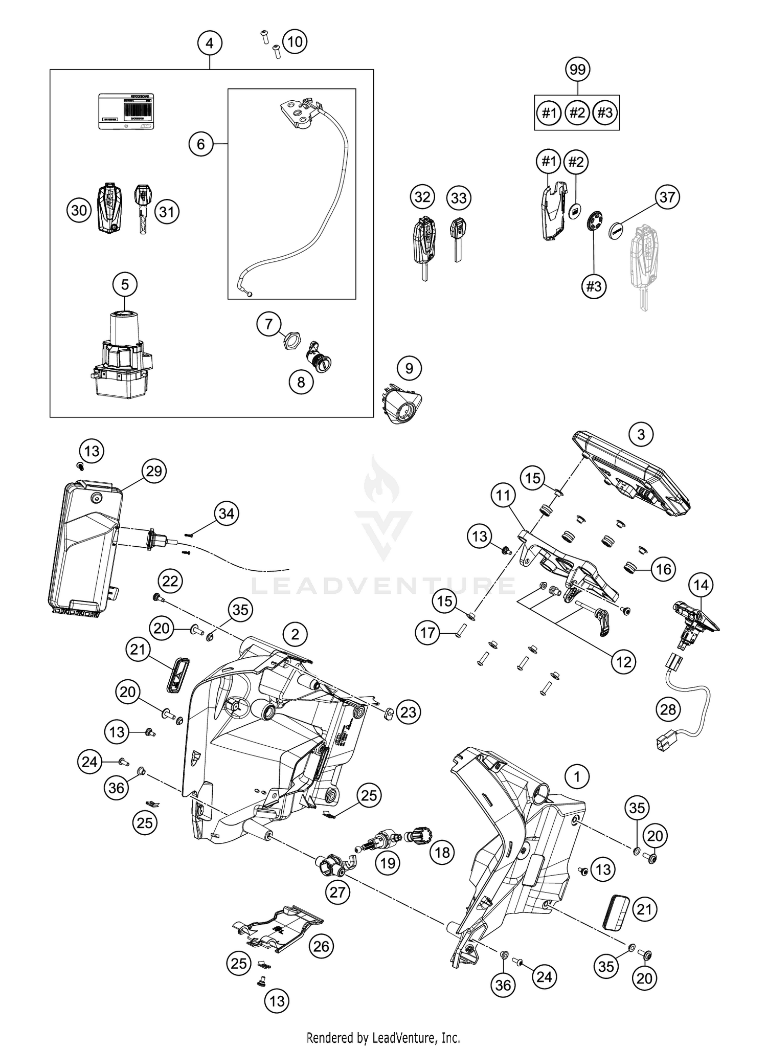 INSTRUMENTS / LOCK SYSTEM