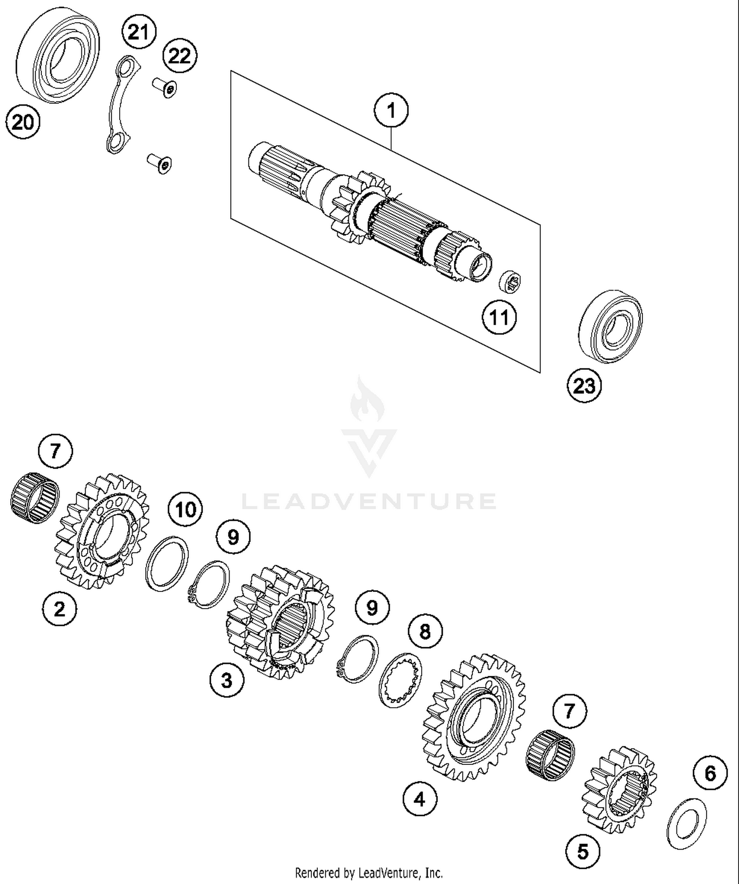 Transmission I - Main Shaft