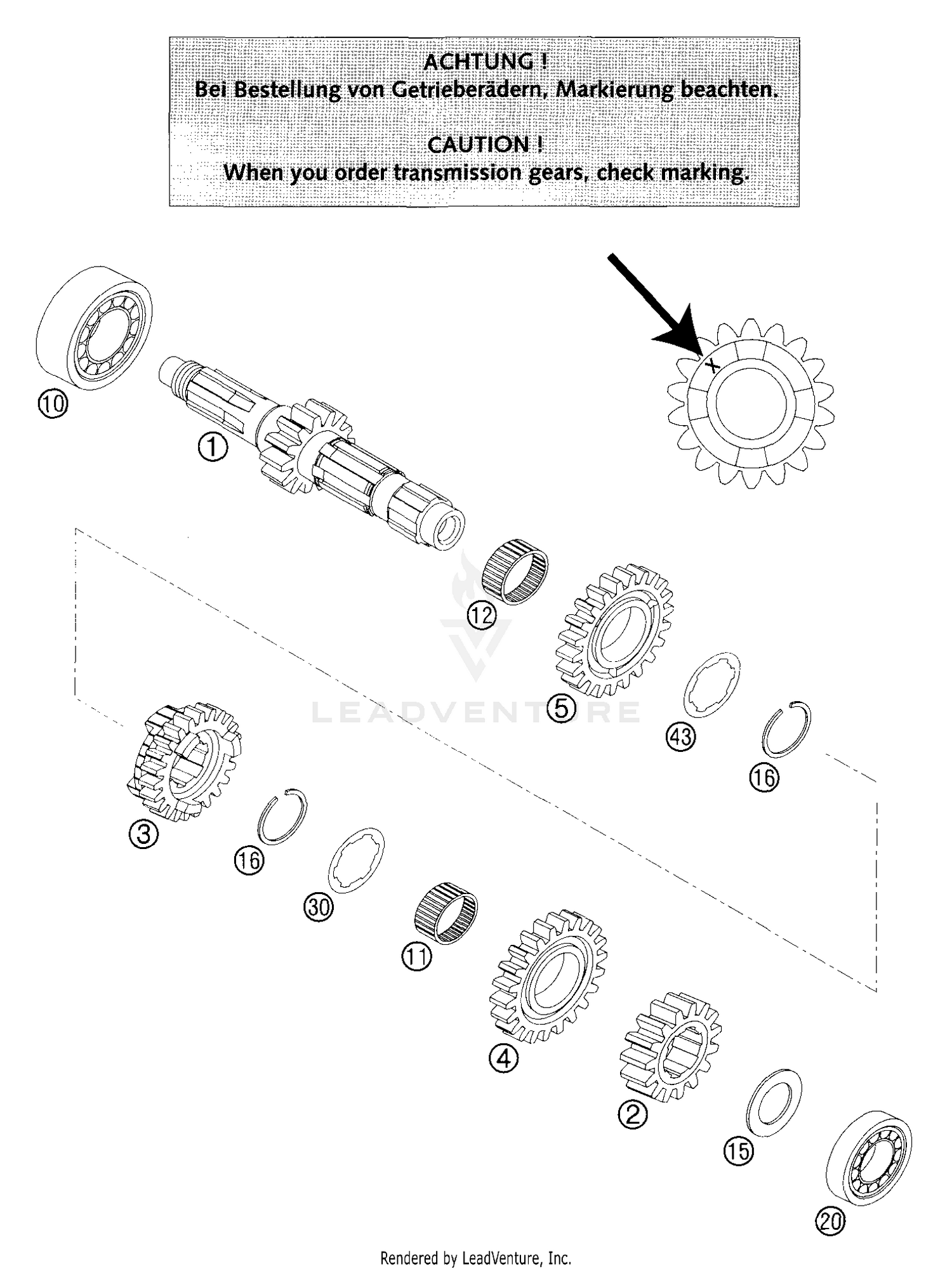Transmission I - Main Shaft