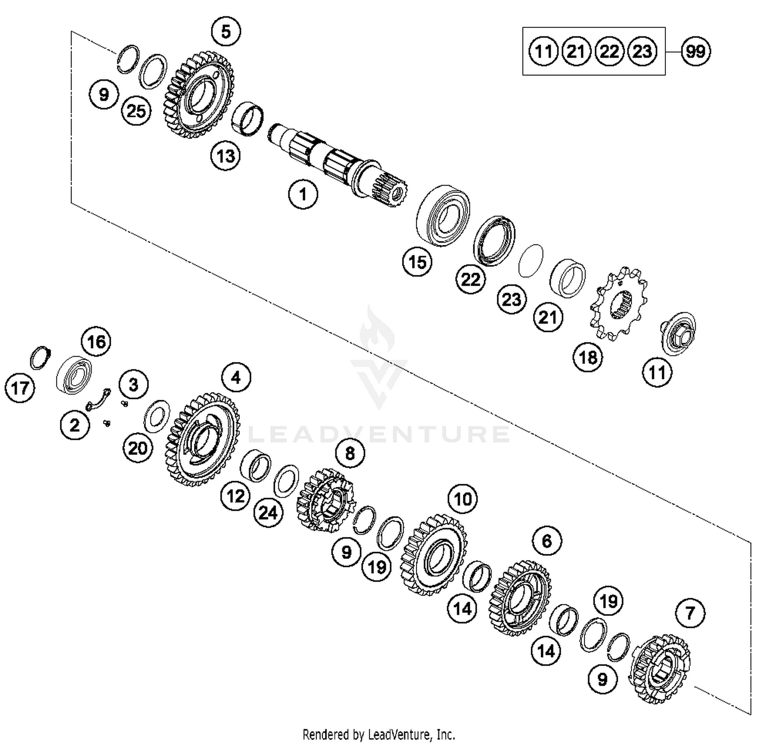 Transmission Ii - Countershaft