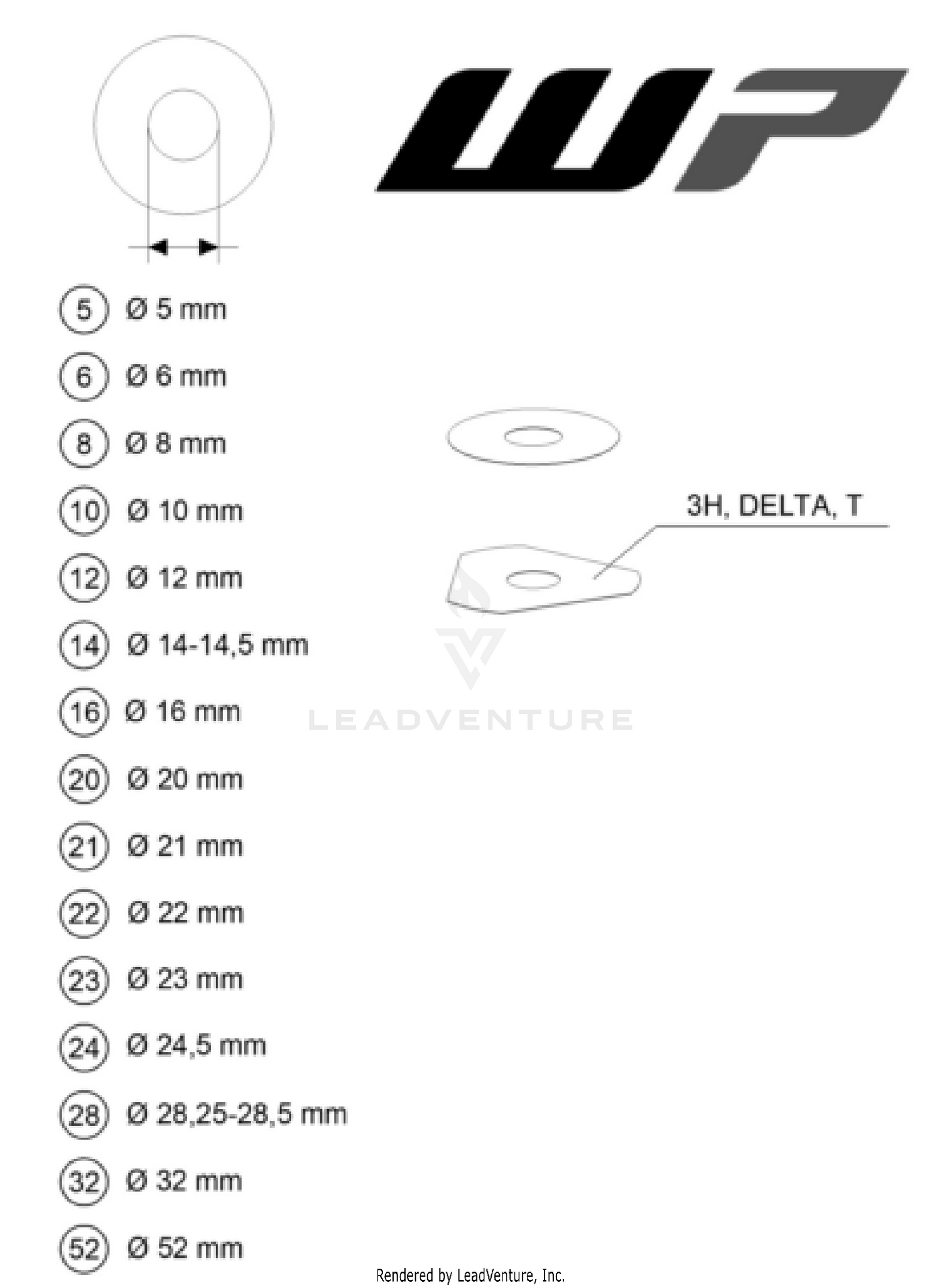 WP SHIMS FOR SETTING