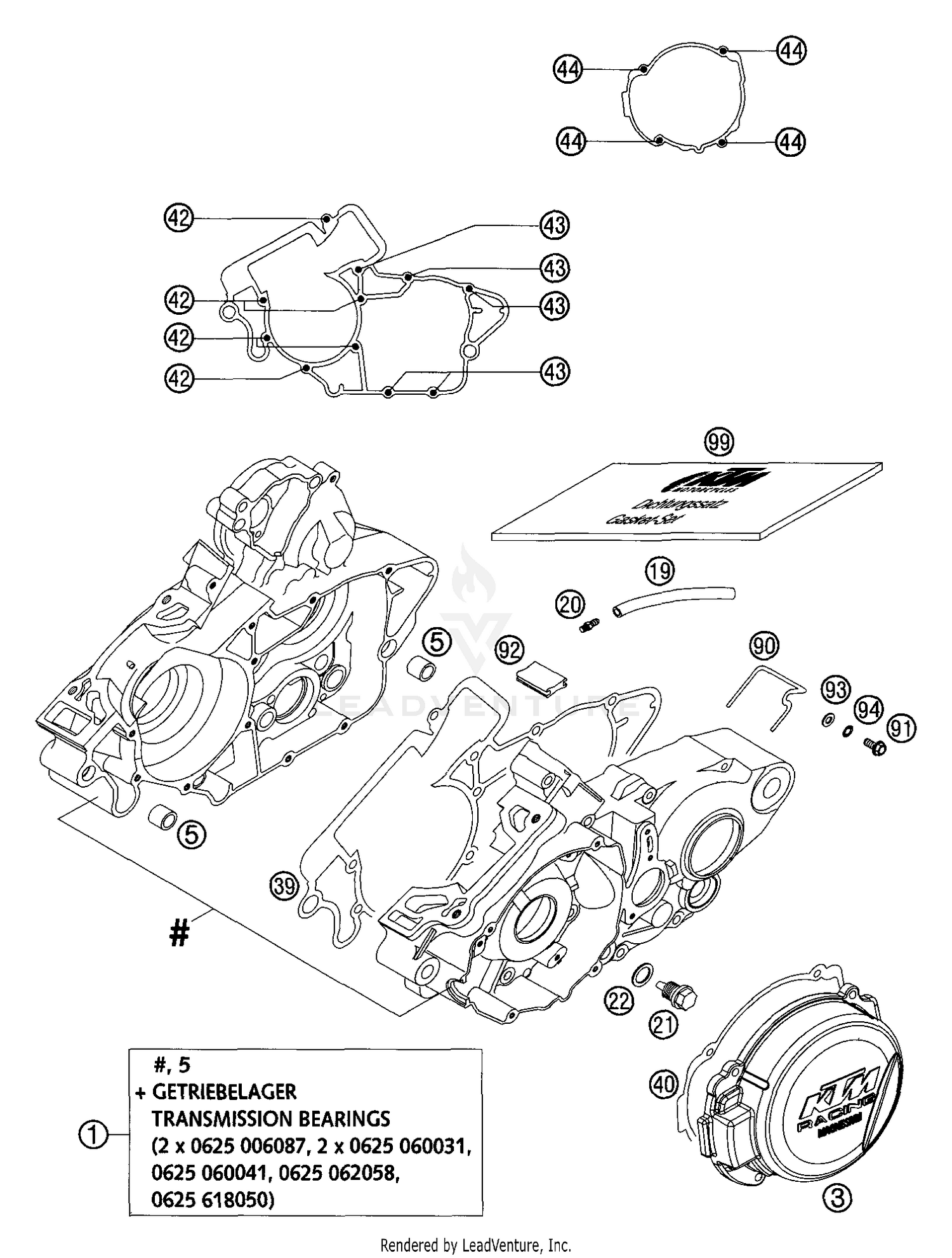 Engine Case With Oilpump