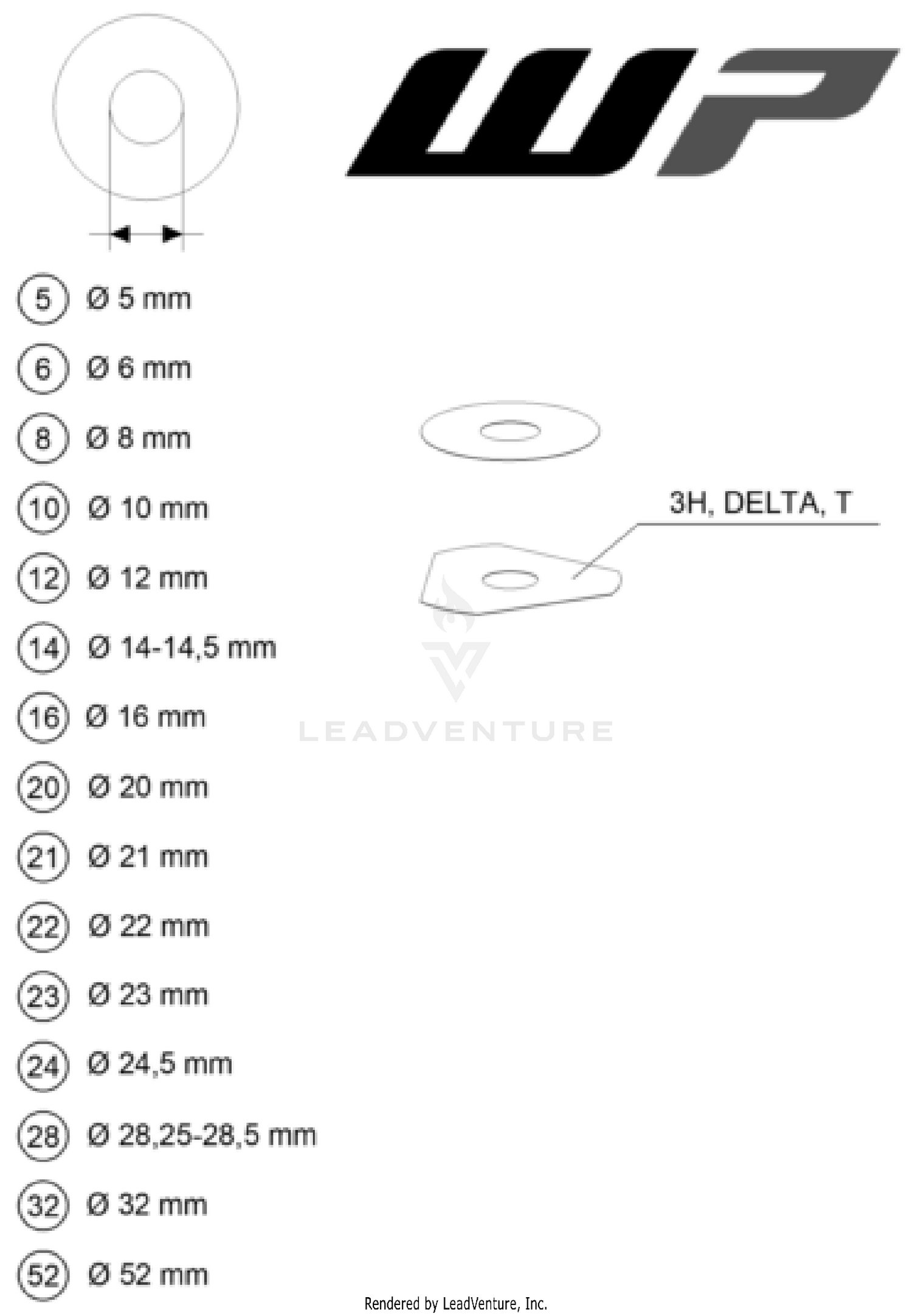 WP SHIMS FOR SETTING