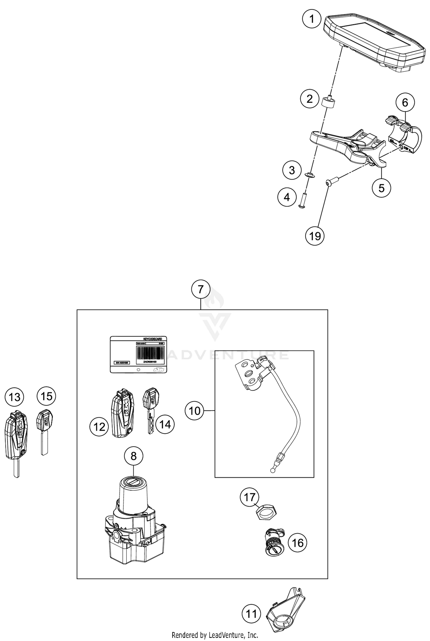 INSTRUMENTS / LOCK SYSTEM