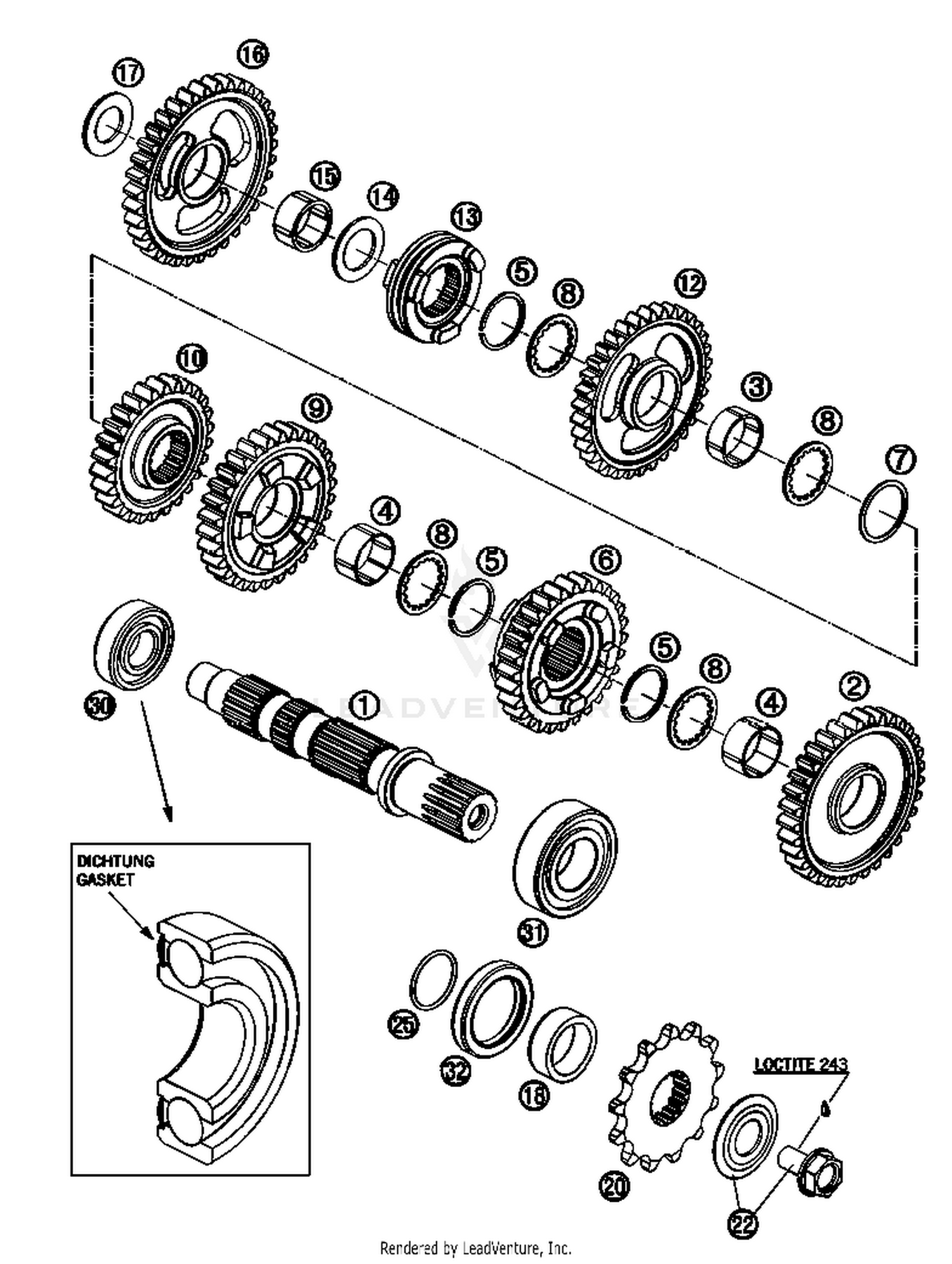 Transmission II - Countershaft