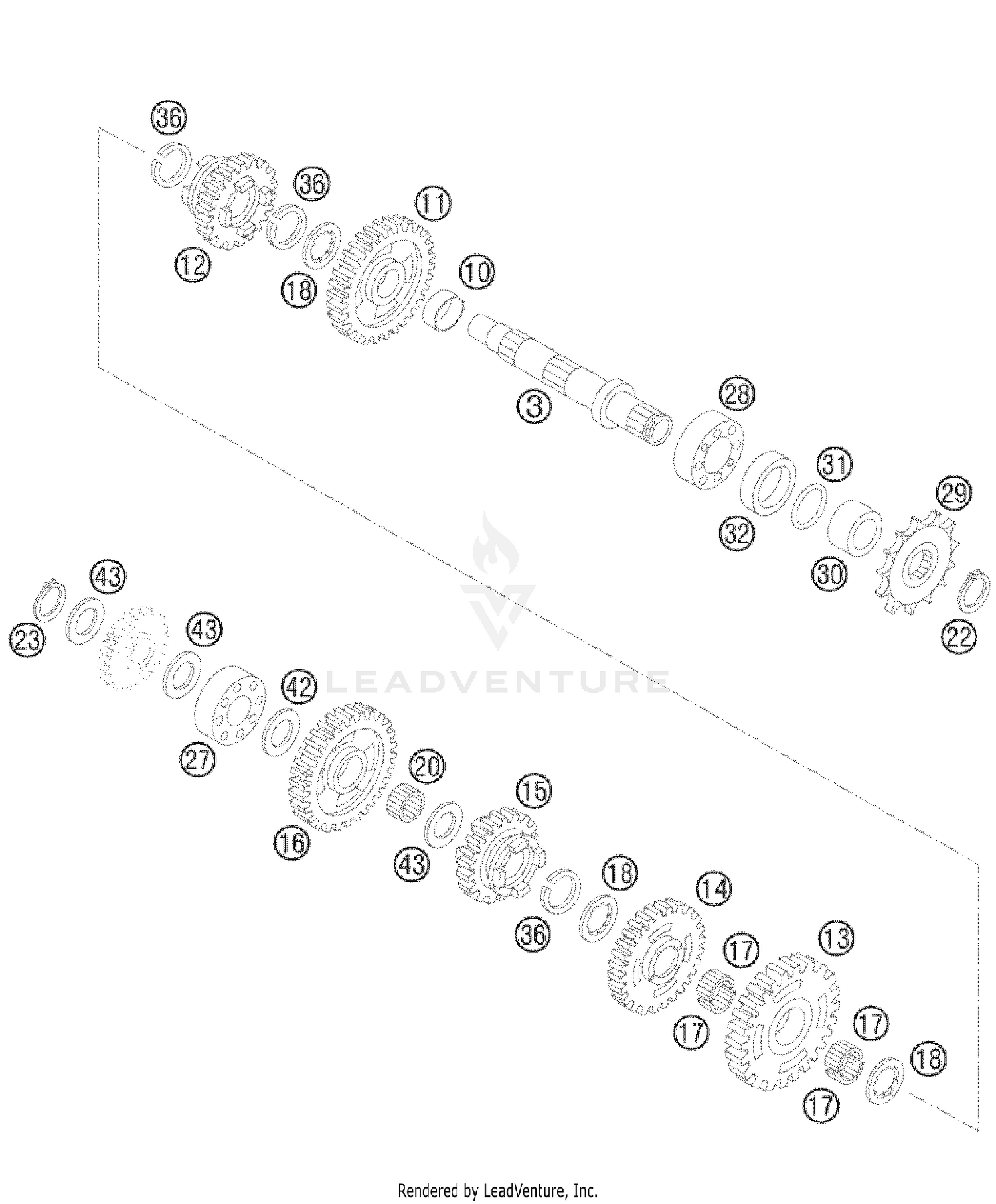 Transmission II - Countershaft