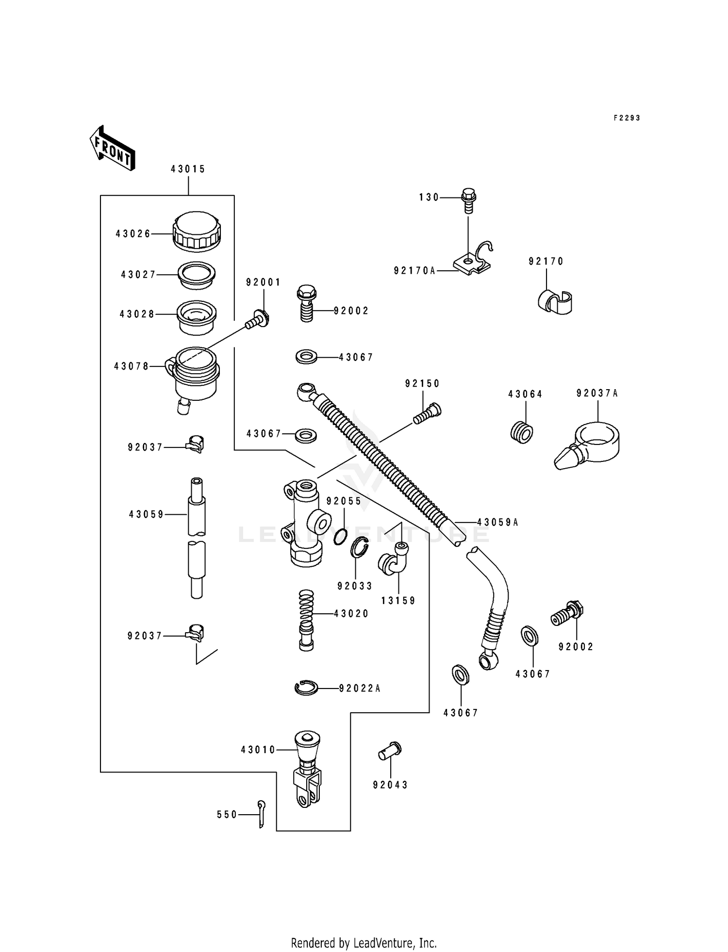 REAR MASTER CYLINDER