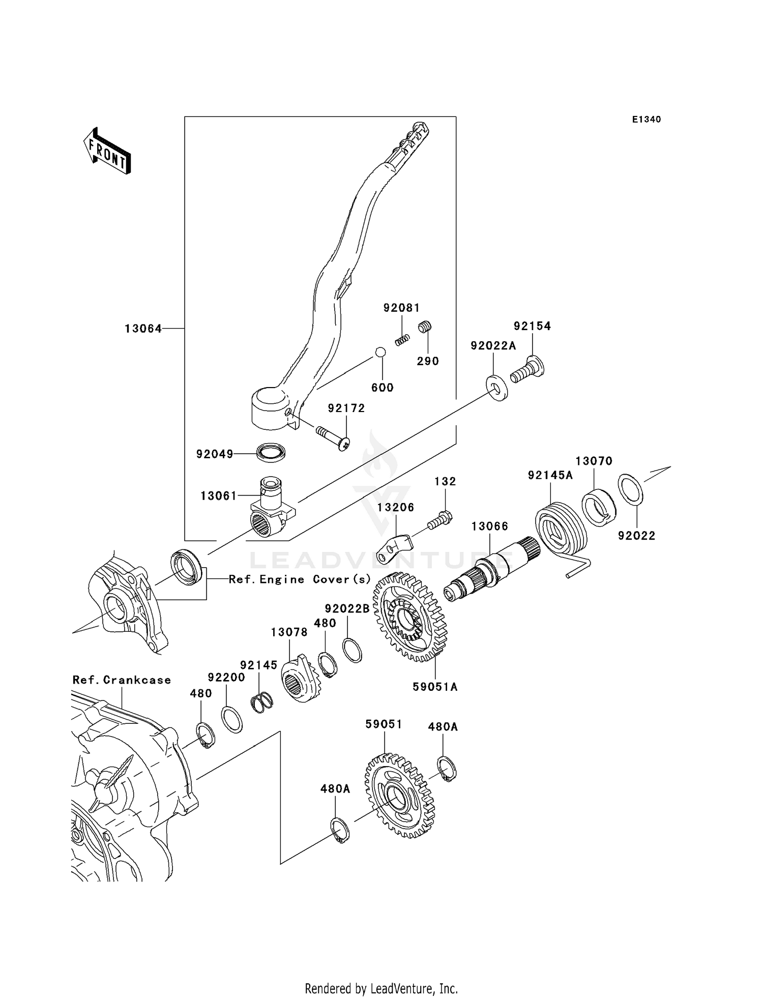 KICKSTARTER MECHANISM