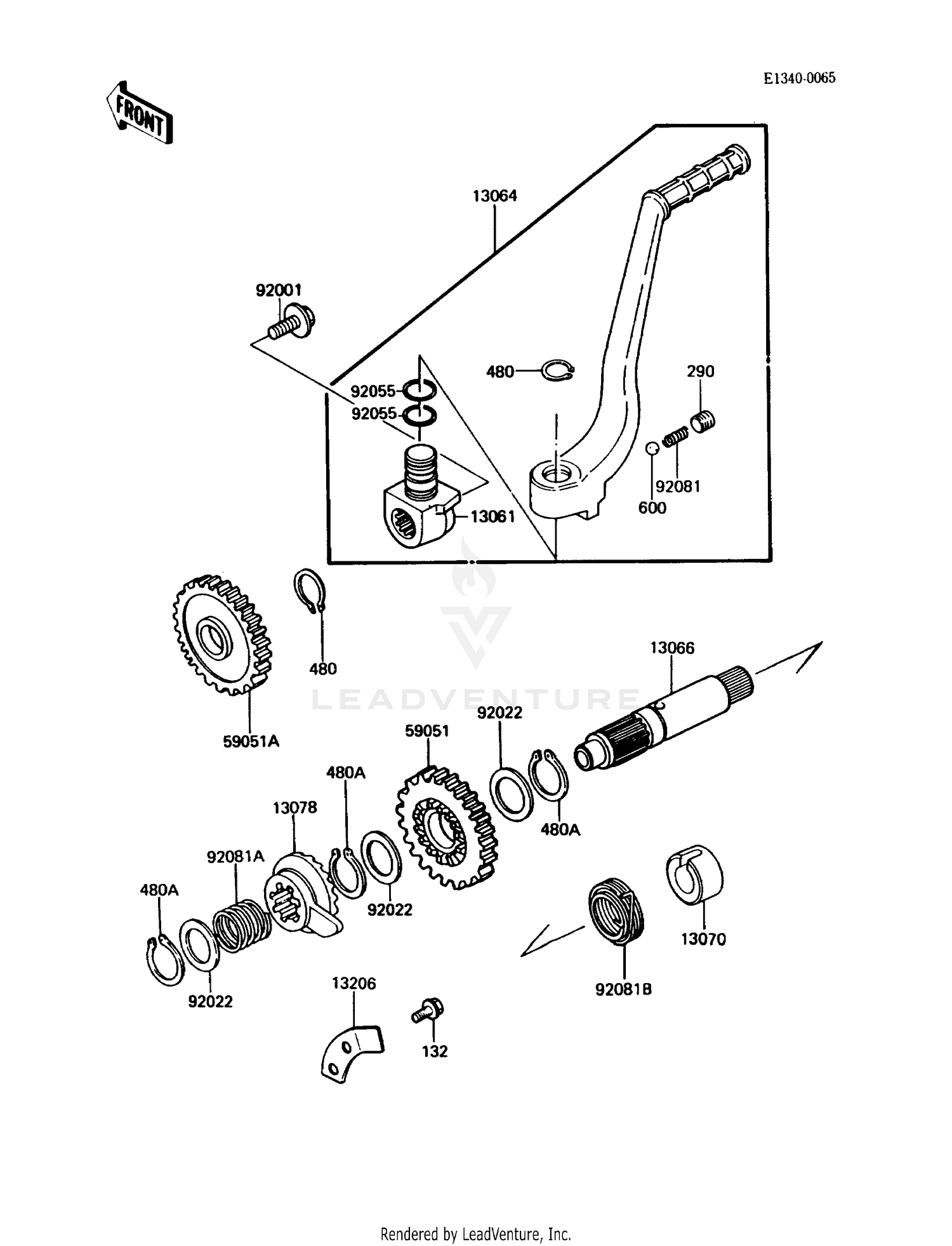 KICKSTARTER MECHANISM