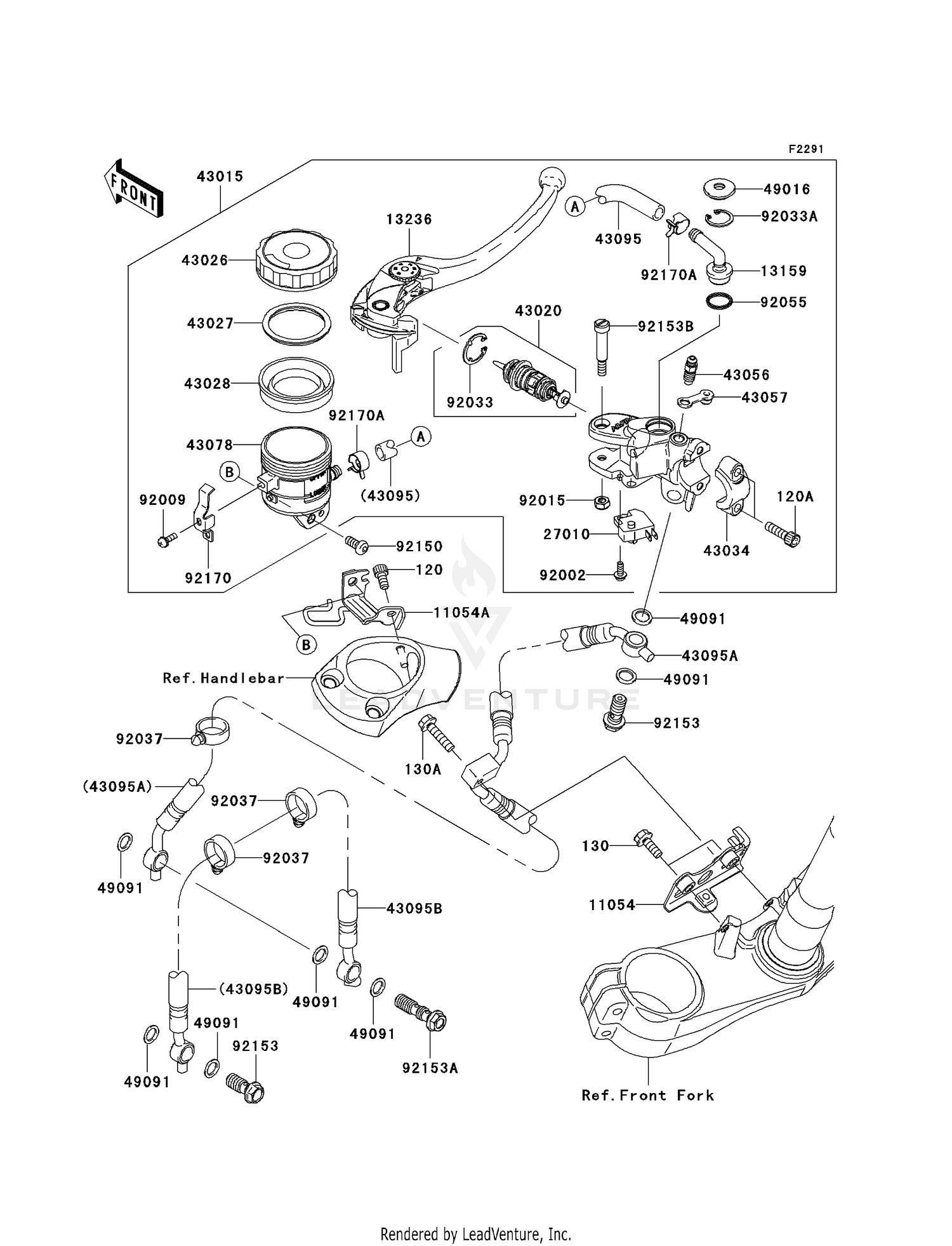 FRONT MASTER CYLINDER