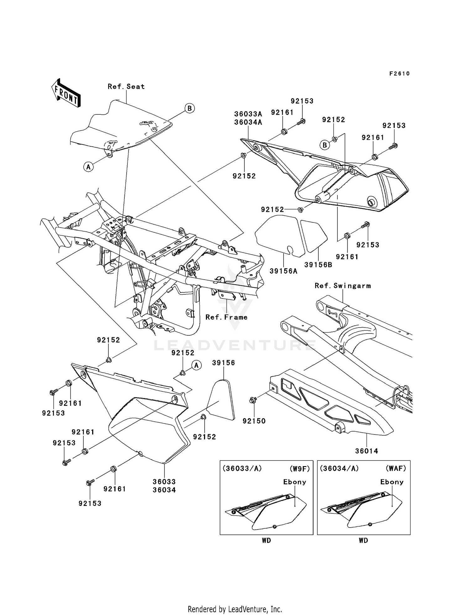SIDE COVERS/CHAIN COVER