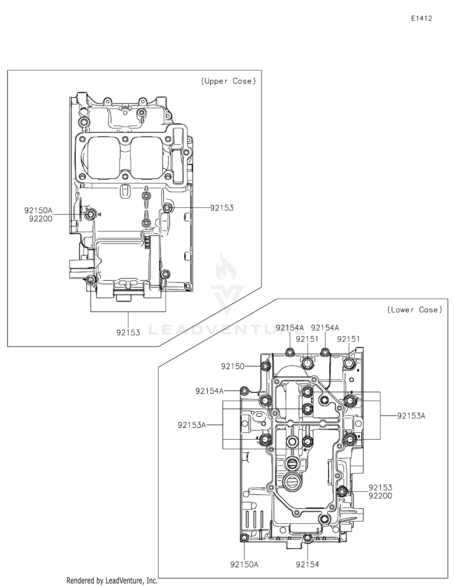 Crankcase Bolt Pattern