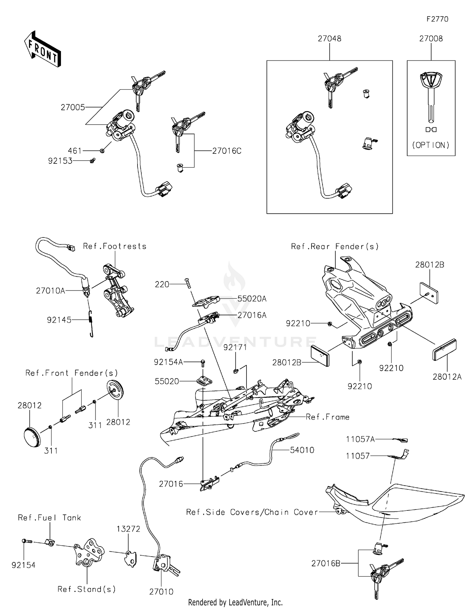 Ignition Switch/Locks/Reflectors