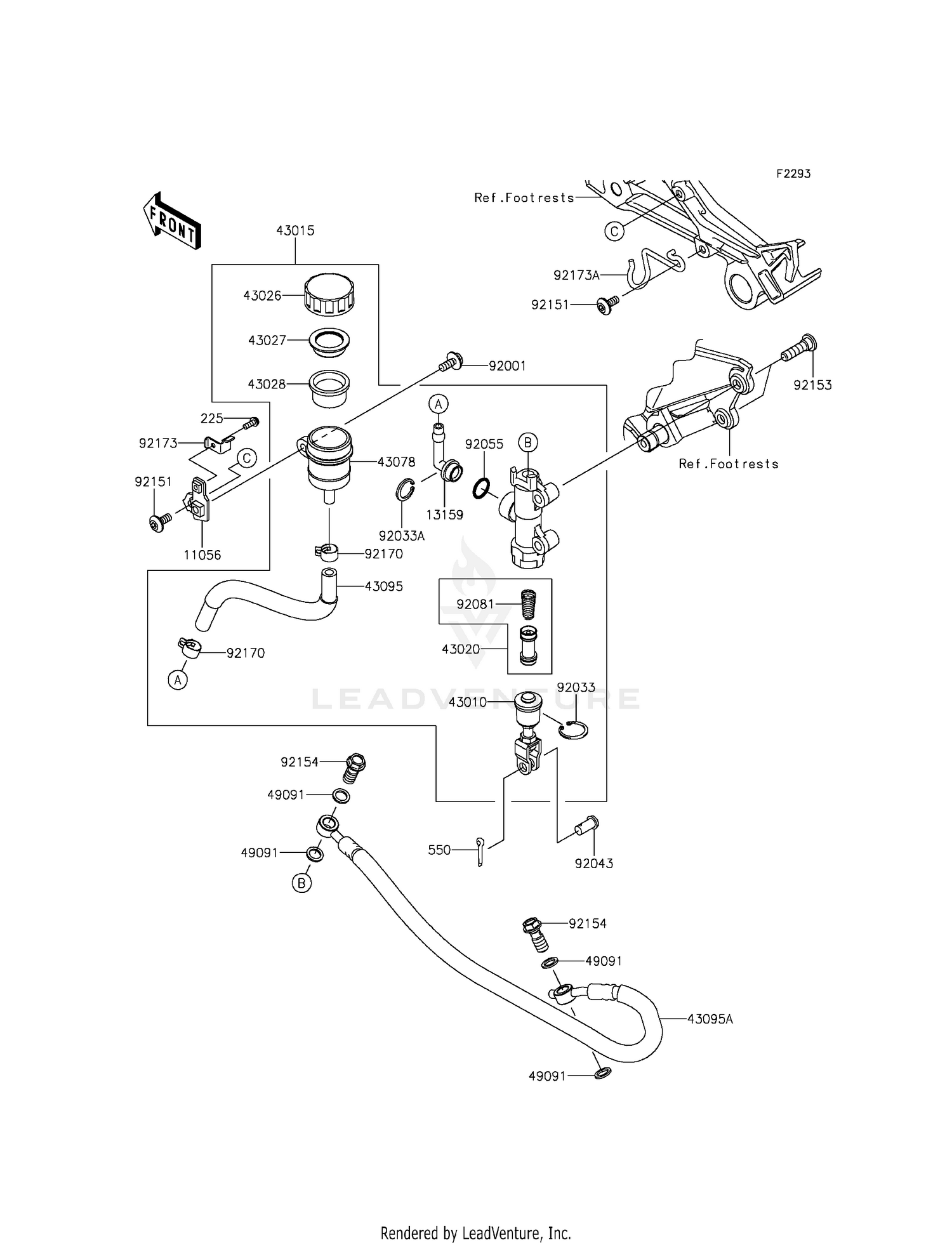 REAR MASTER CYLINDER