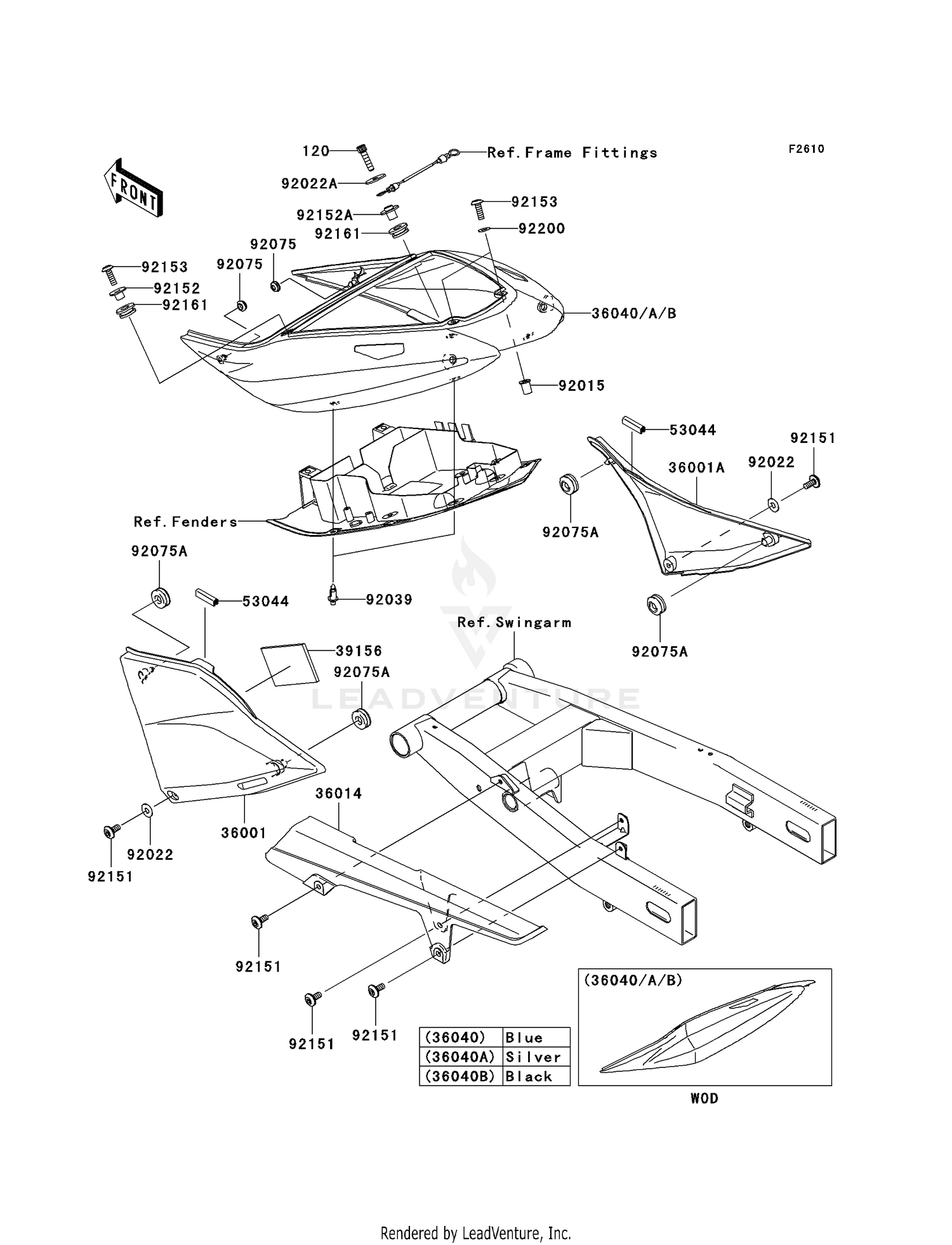 SIDE COVERS/CHAIN COVER
