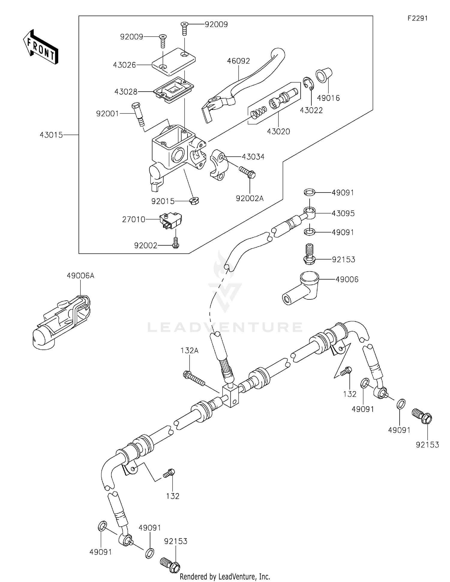 Front Master Cylinder