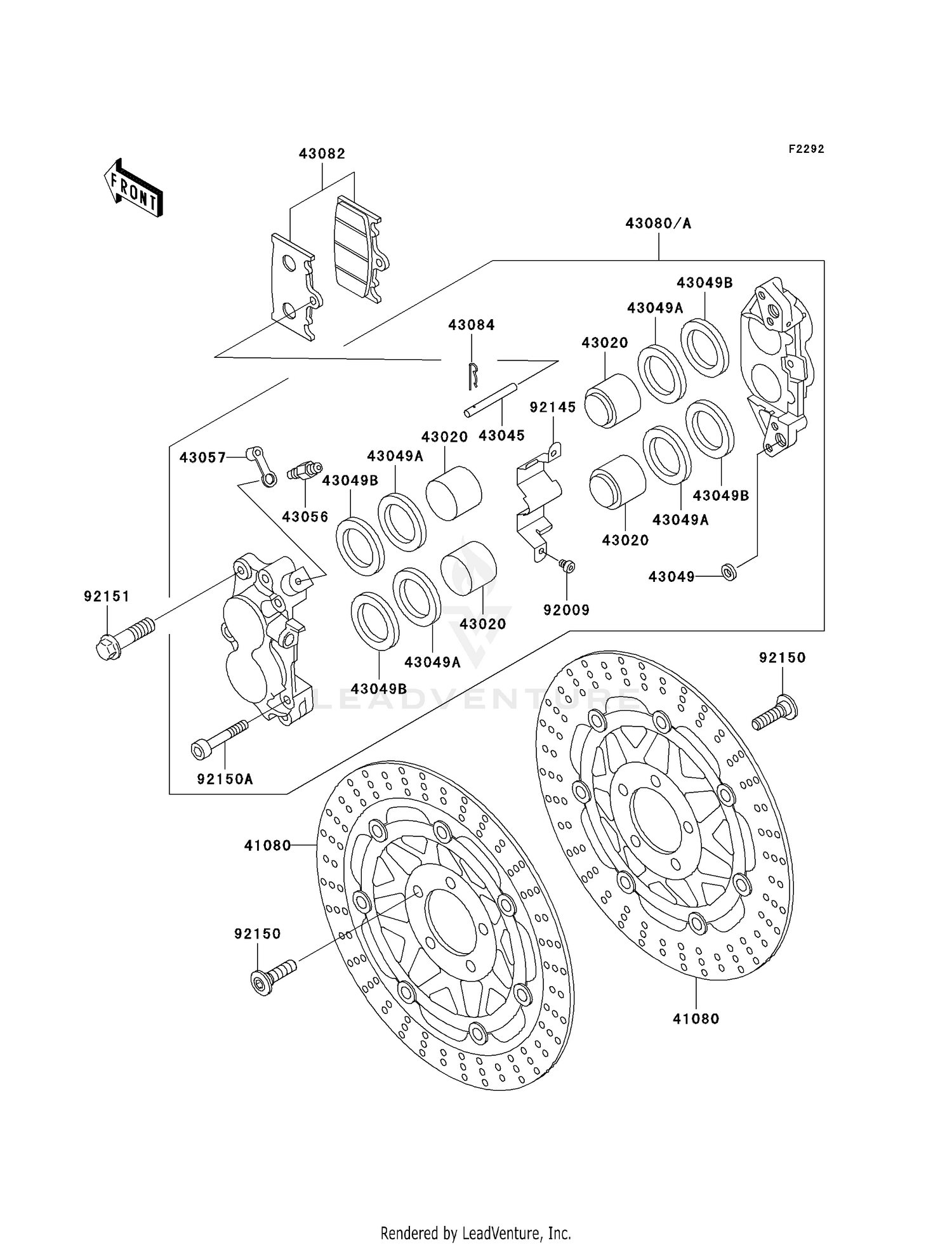 FRONT BRAKE (E10-E12)