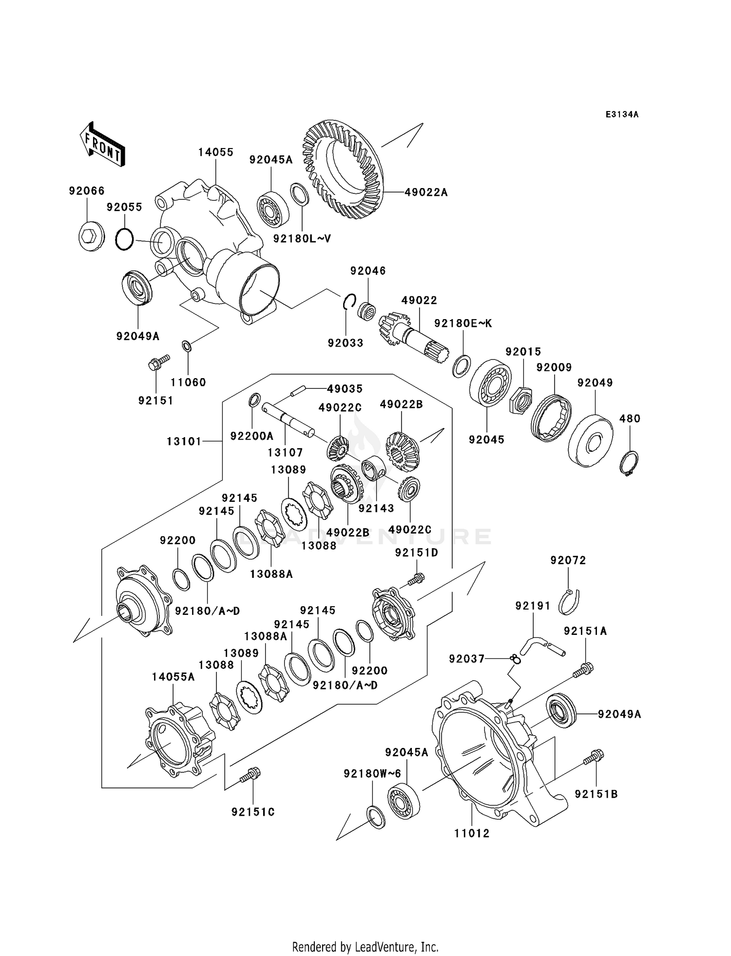 DRIVE SHAFT (DIFFERENTIAL)
