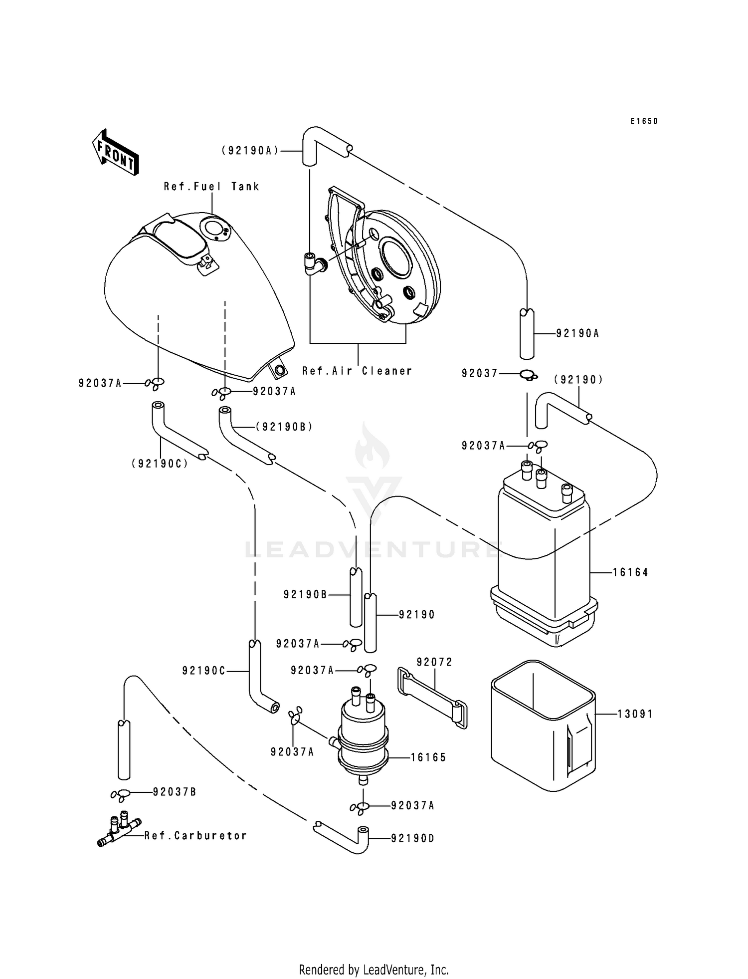 FUEL EVAPORATIVE SYSTEM