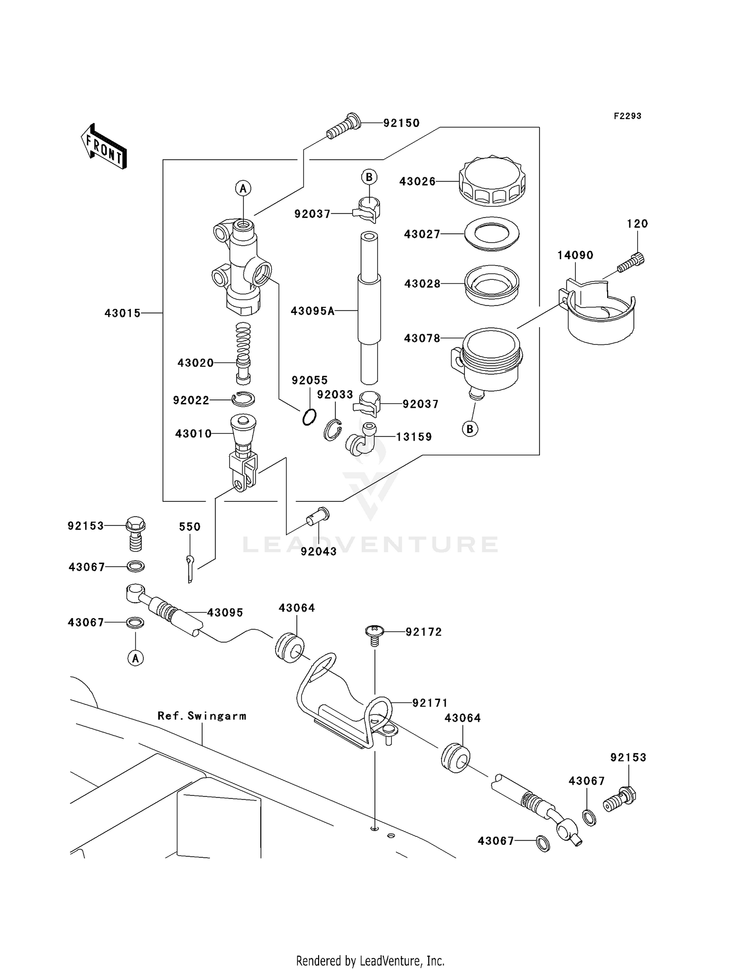 REAR MASTER CYLINDER