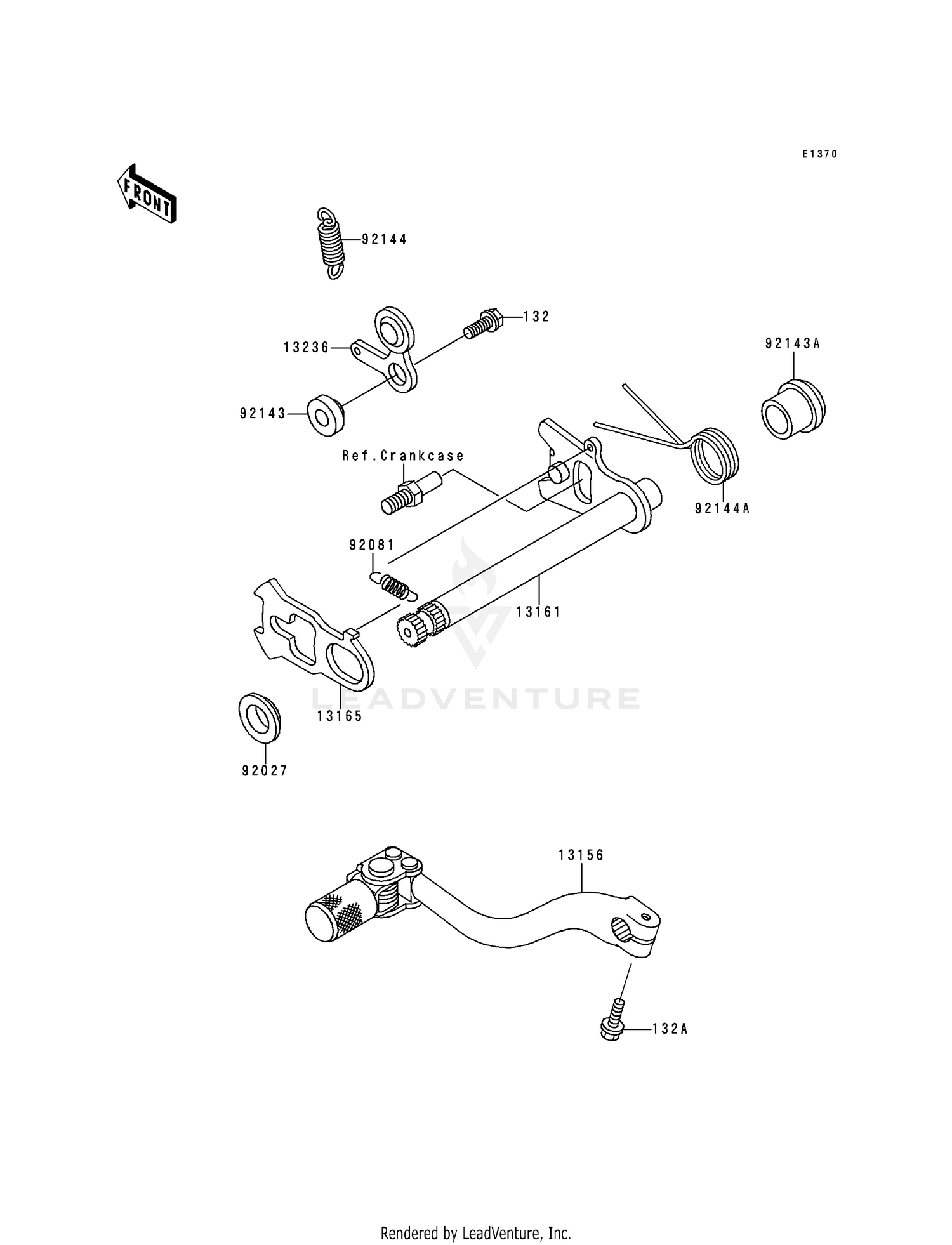 GEAR CHANGE MECHANISM
