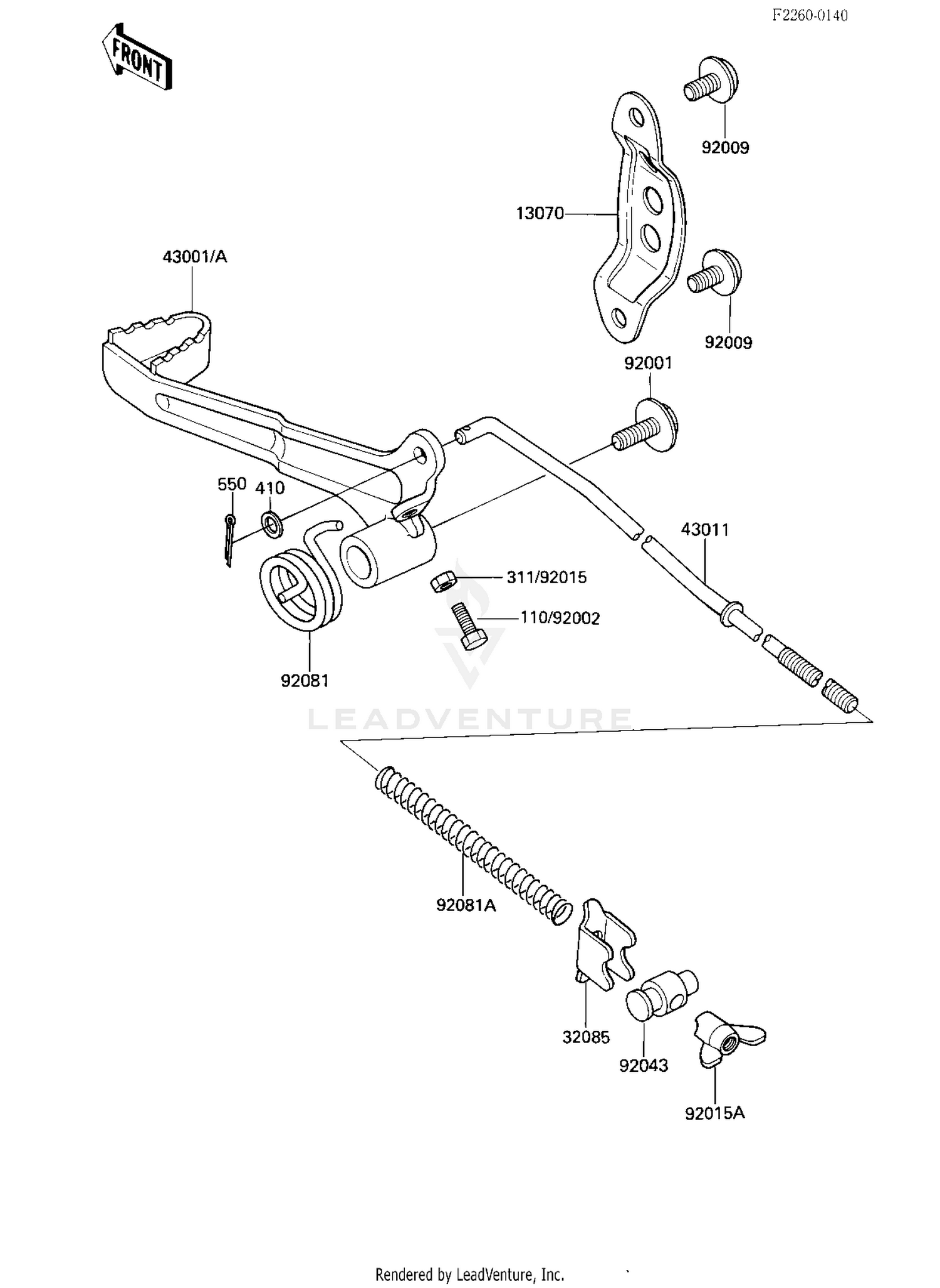 BRAKE PEDAL