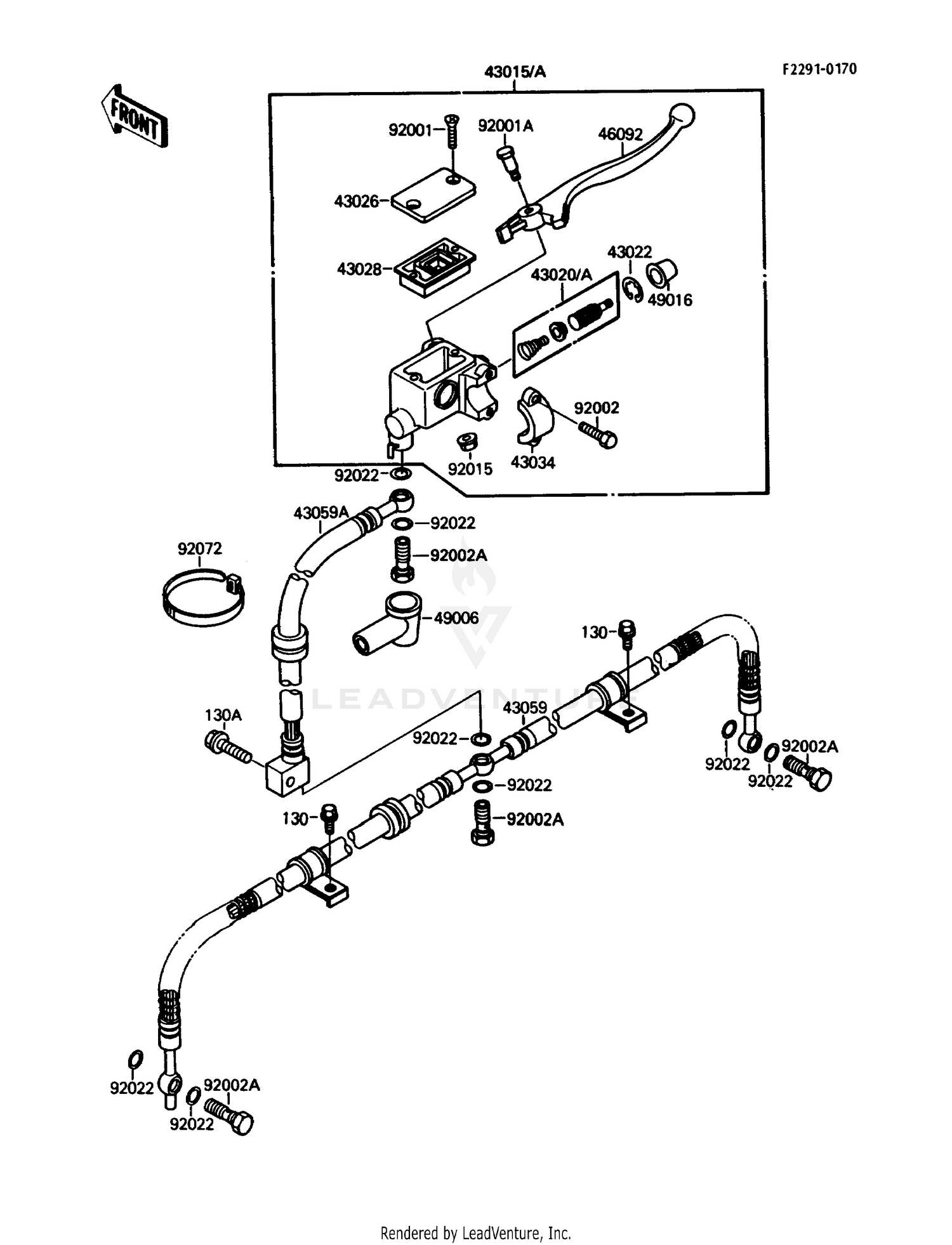 FRONT MASTER CYLINDER