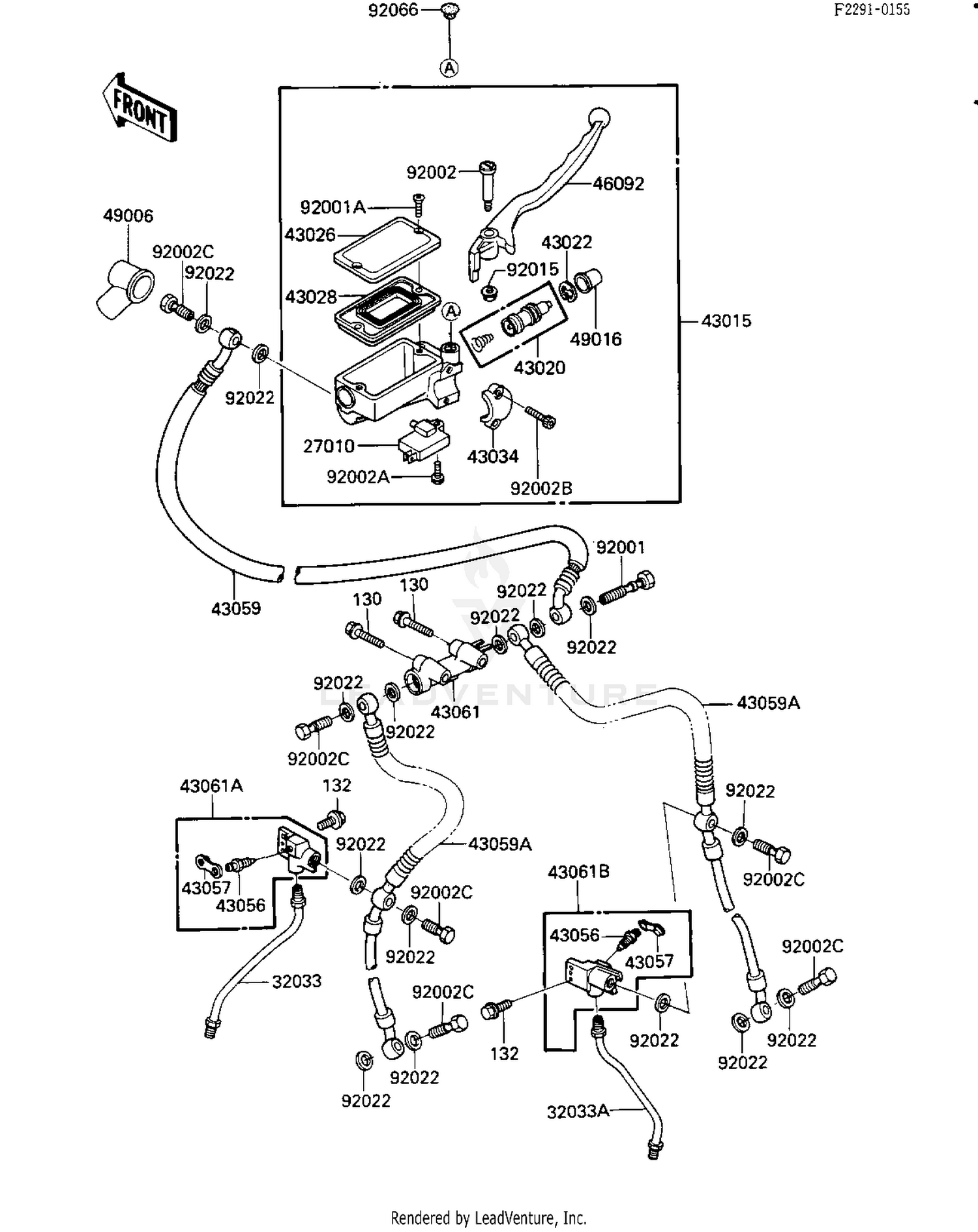 FRONT MASTER CYLINDER