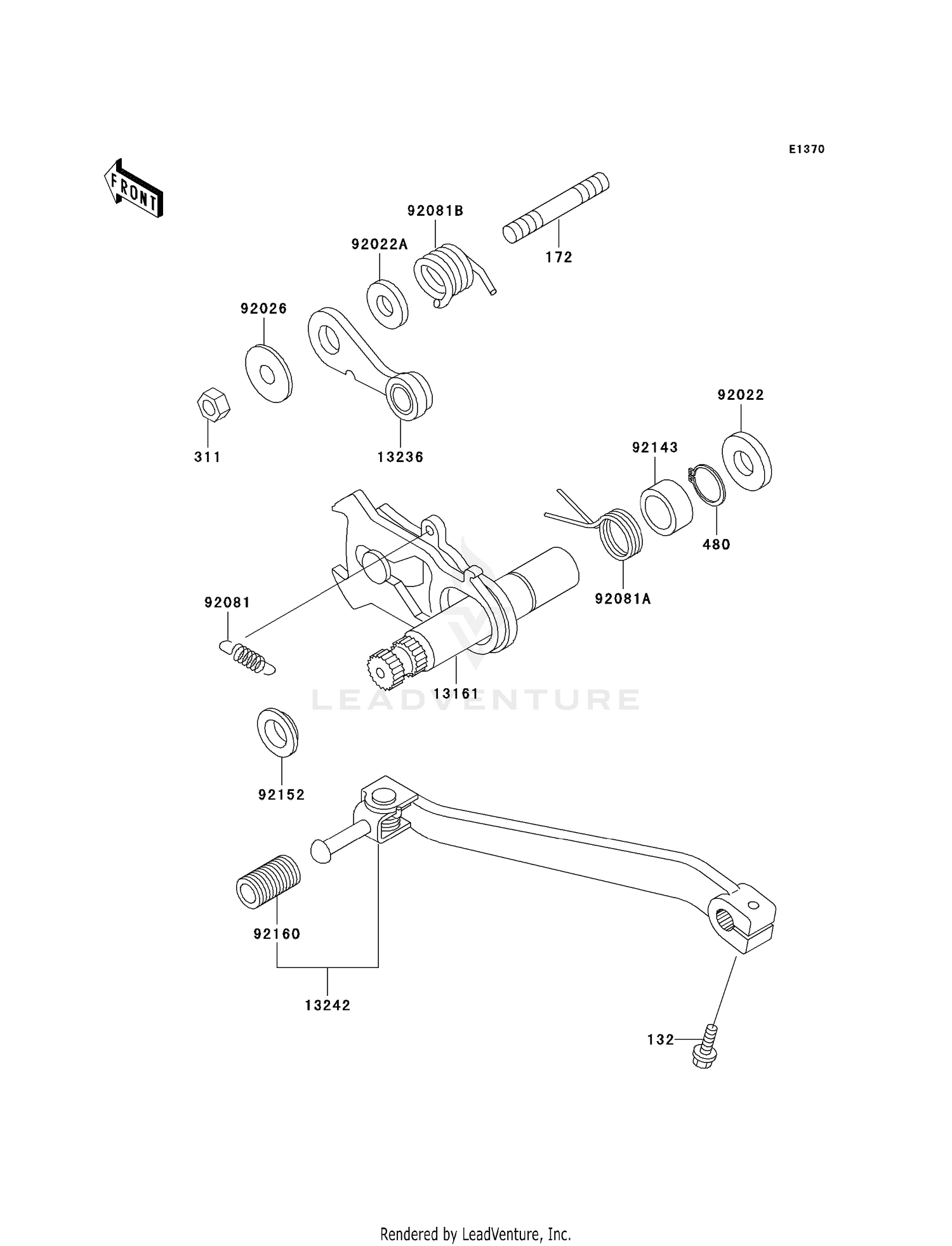 GEAR CHANGE MECHANISM