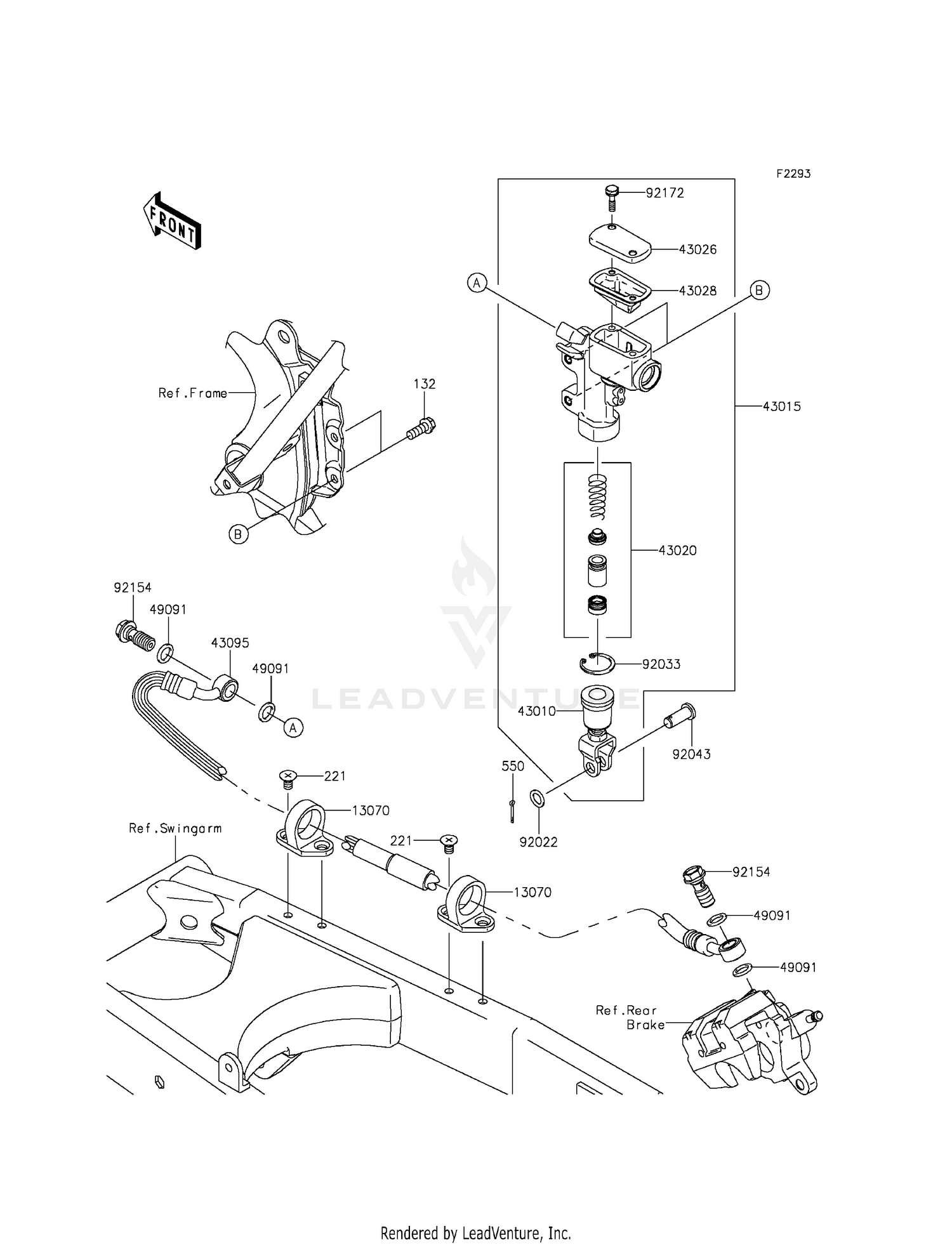 REAR MASTER CYLINDER