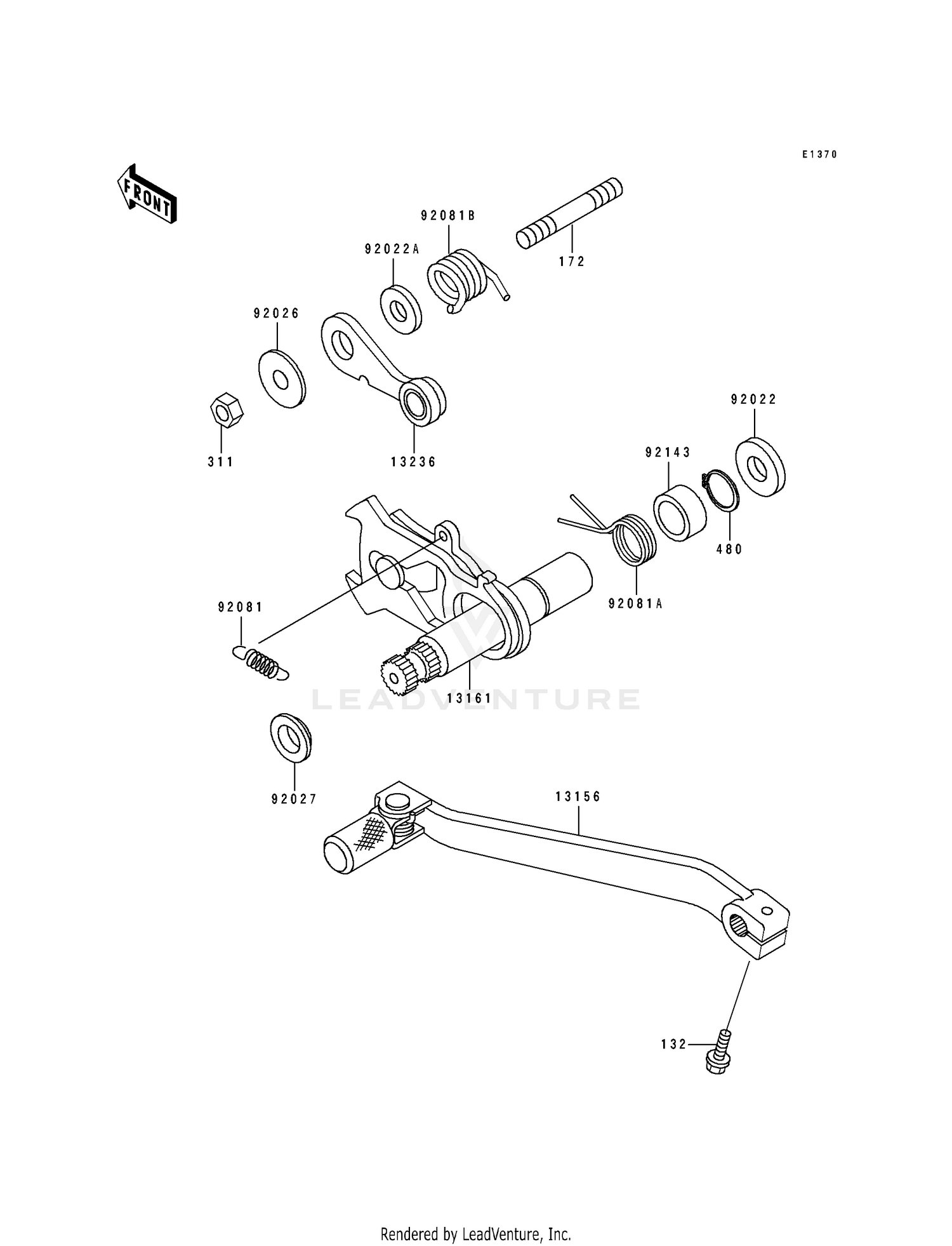 GEAR CHANGE MECHANISM