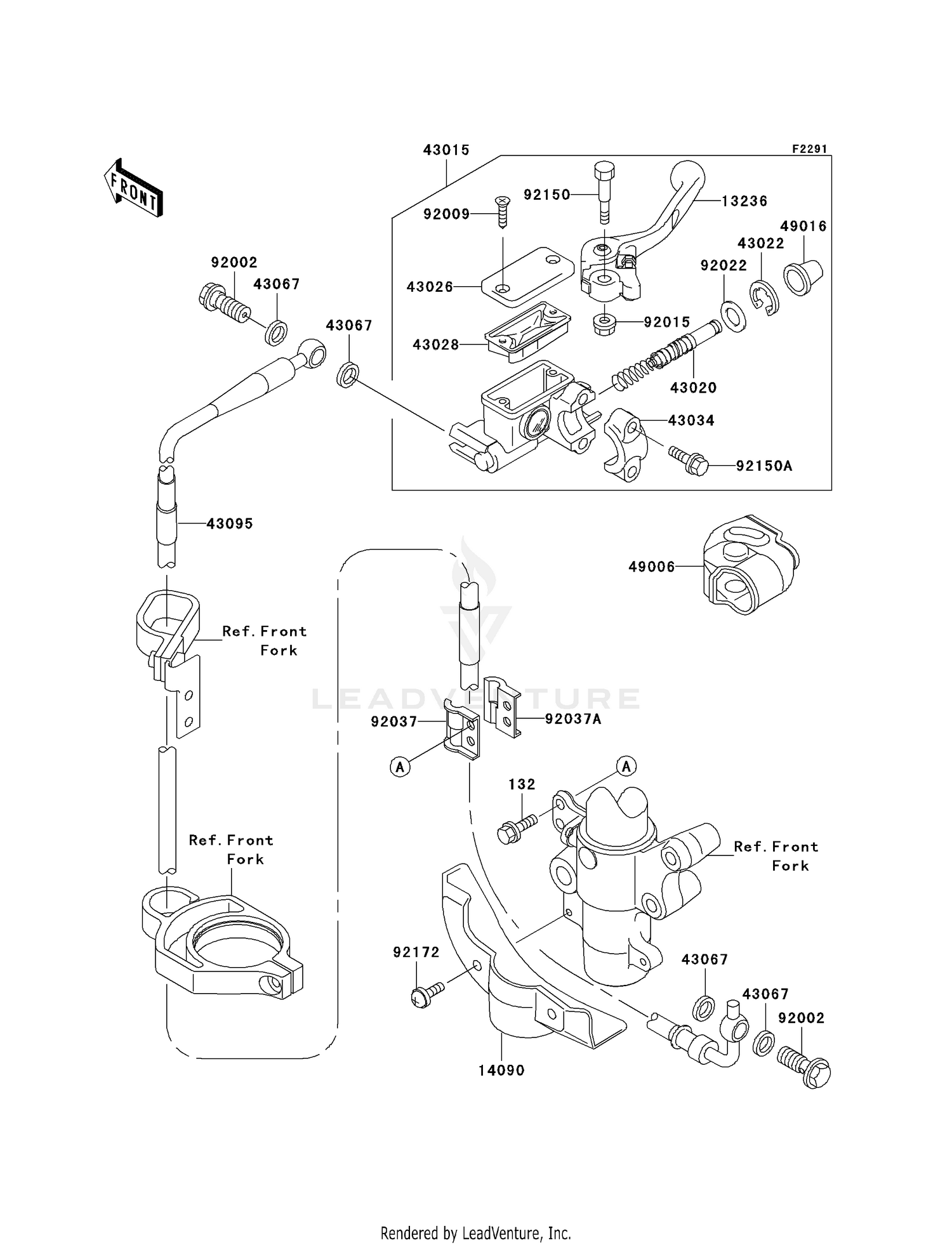 FRONT MASTER CYLINDER